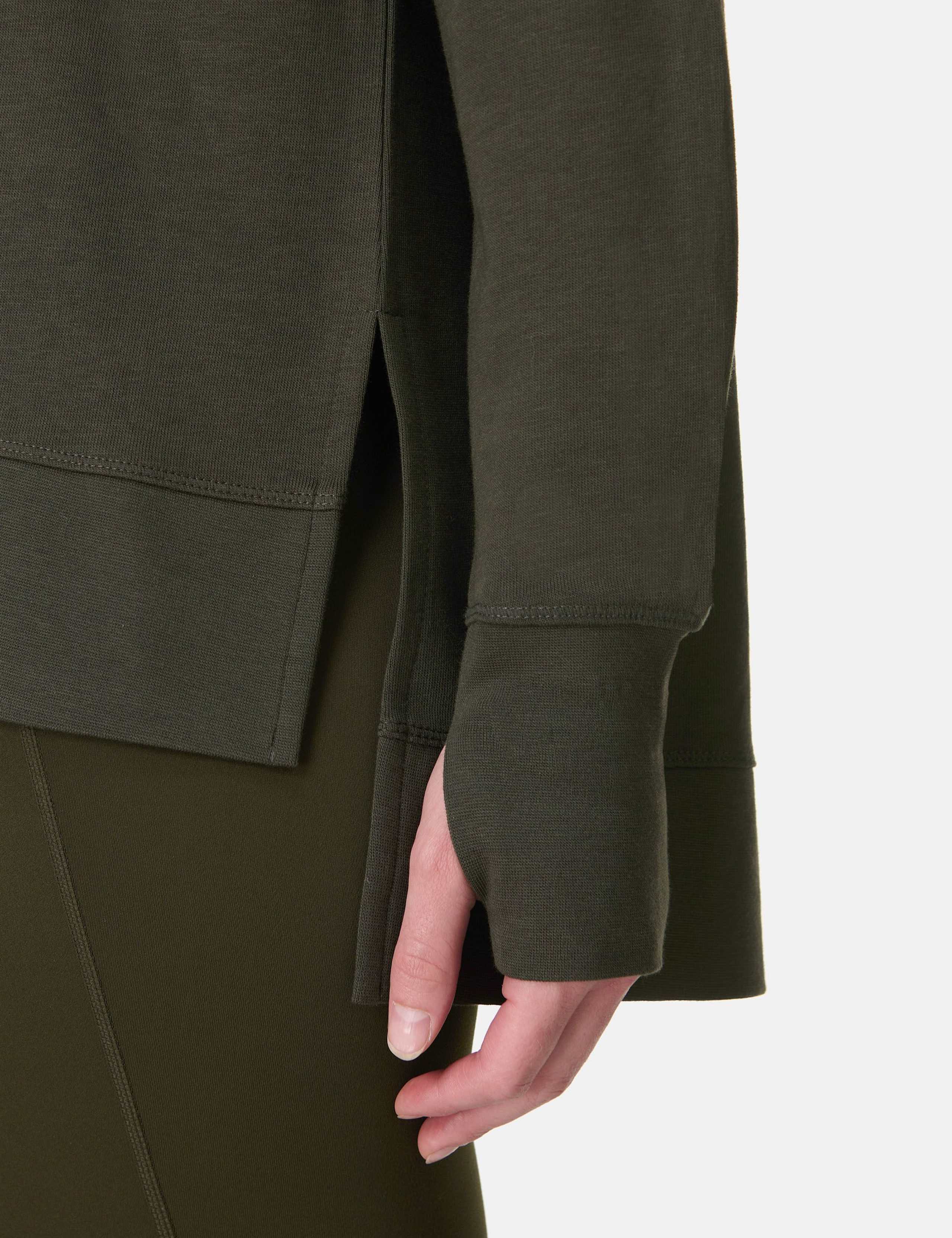 After Class Cotton Modal Longline Sweatshirt 7 of 8
