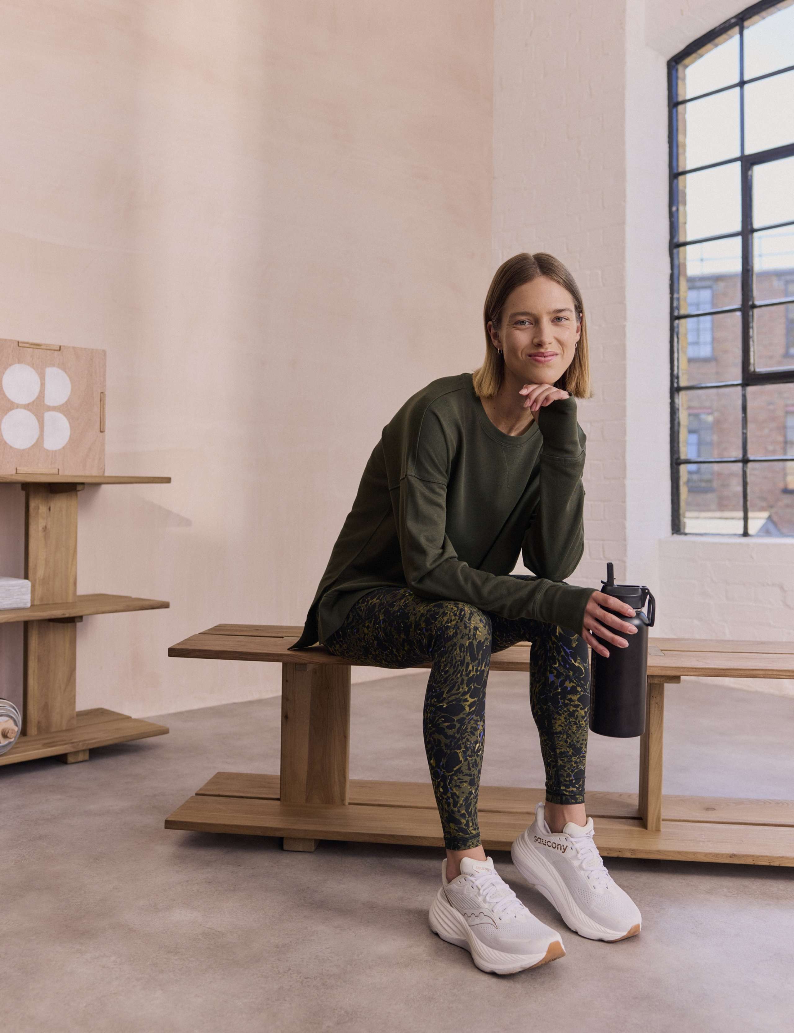 After Class Cotton Modal Longline Sweatshirt 9 of 9