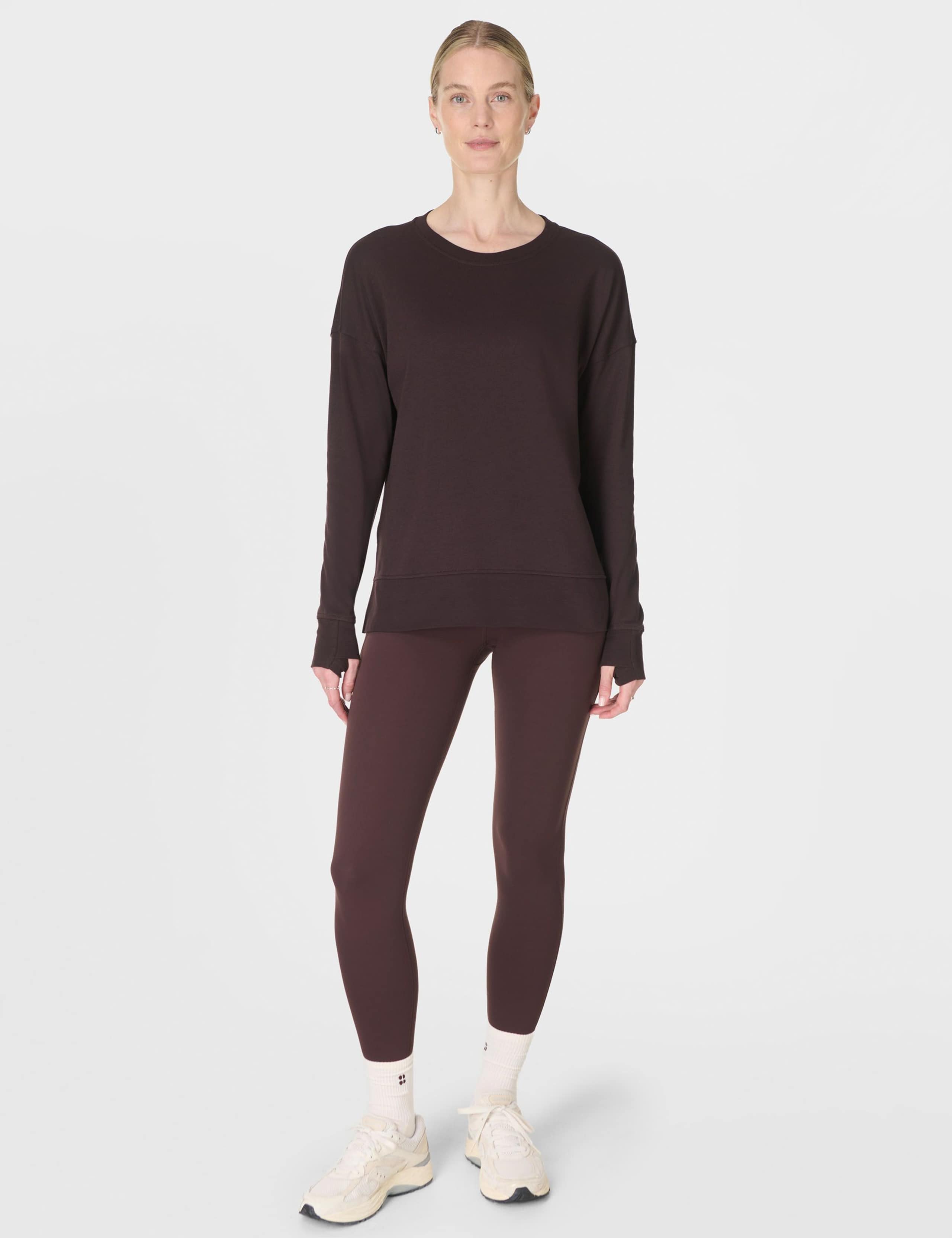After Class Cotton Modal Longline Sweatshirt 3 of 8
