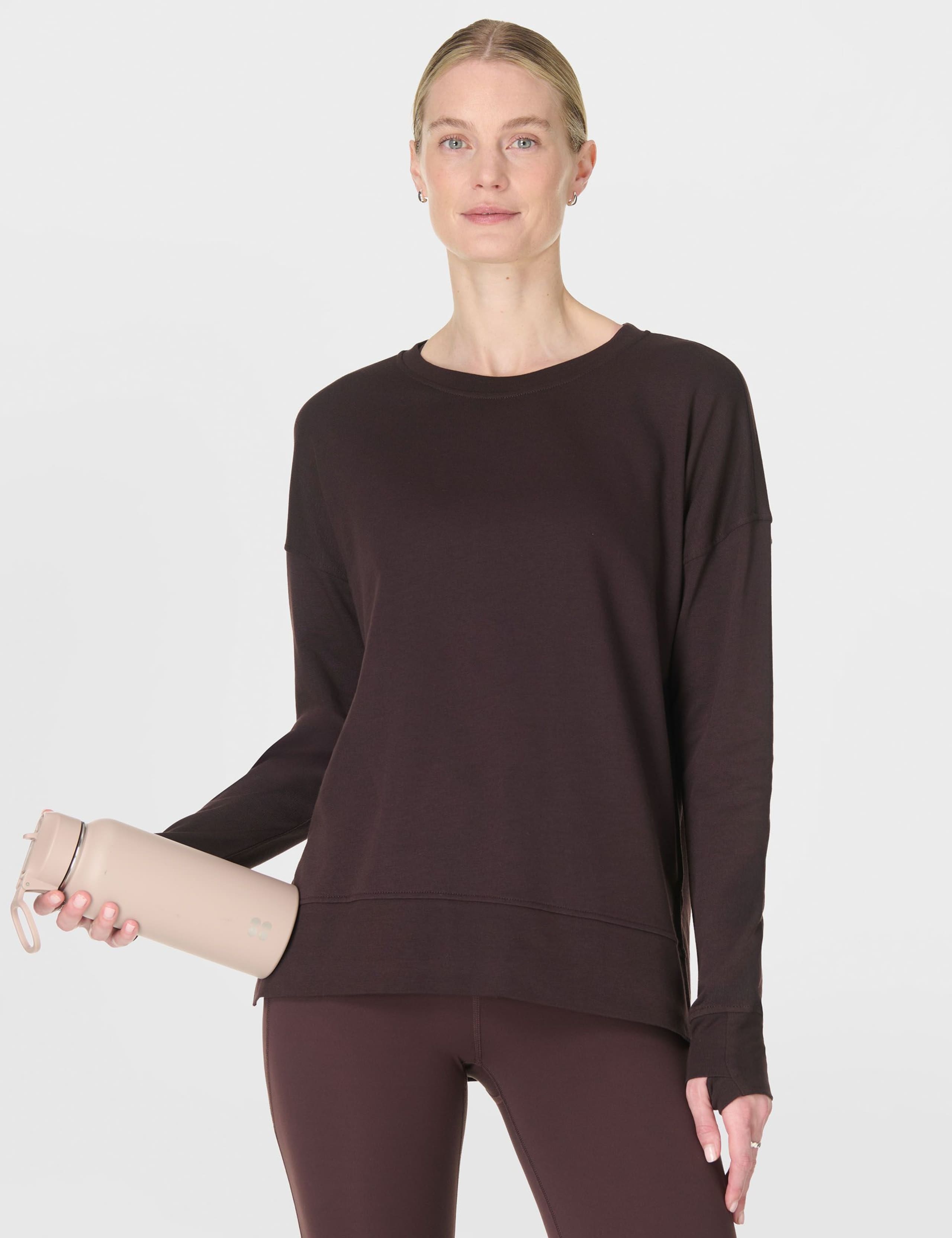 After Class Cotton Modal Longline Sweatshirt 5 of 8