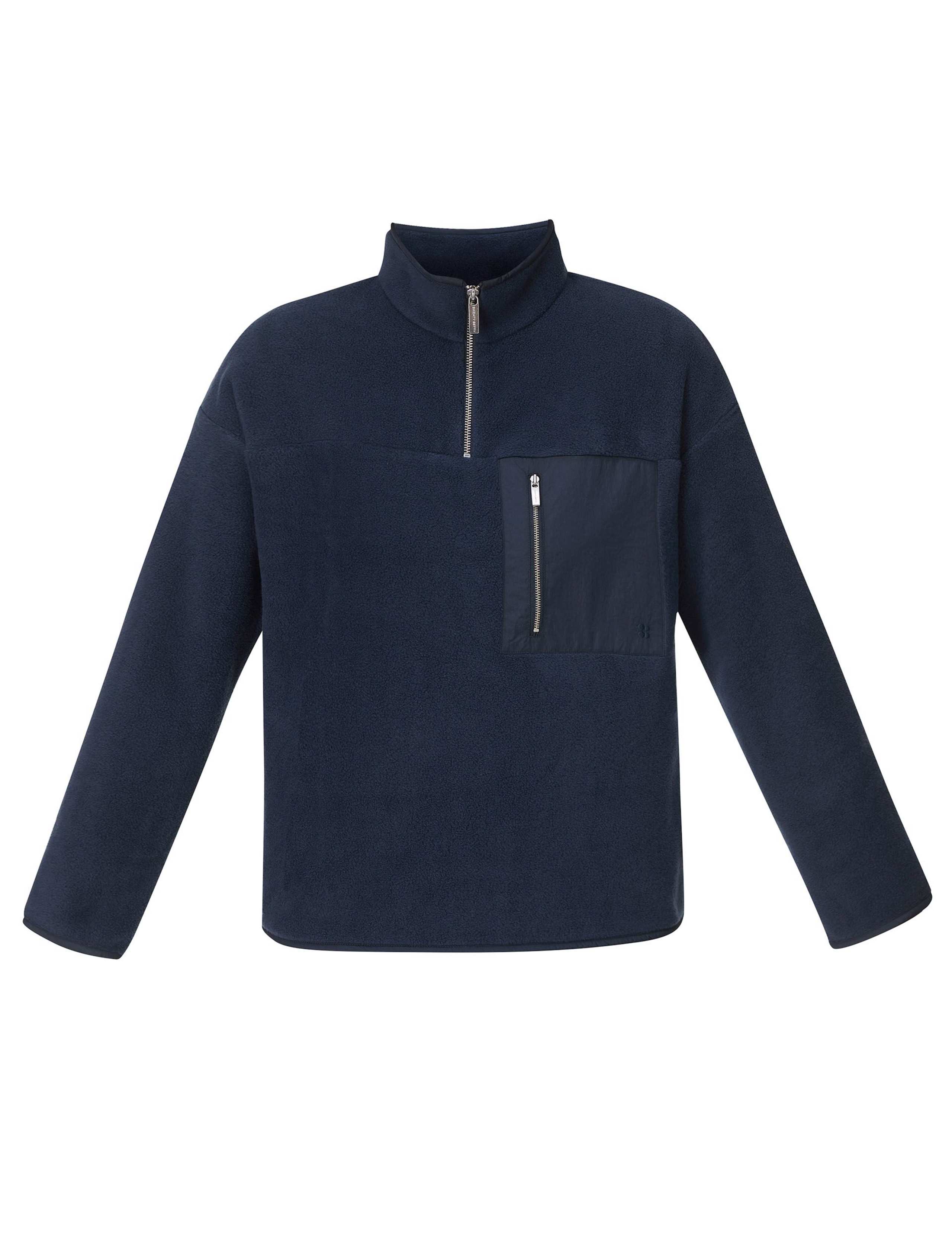 Mallow Half Zip Fleece Sweatshirt 2 of 8