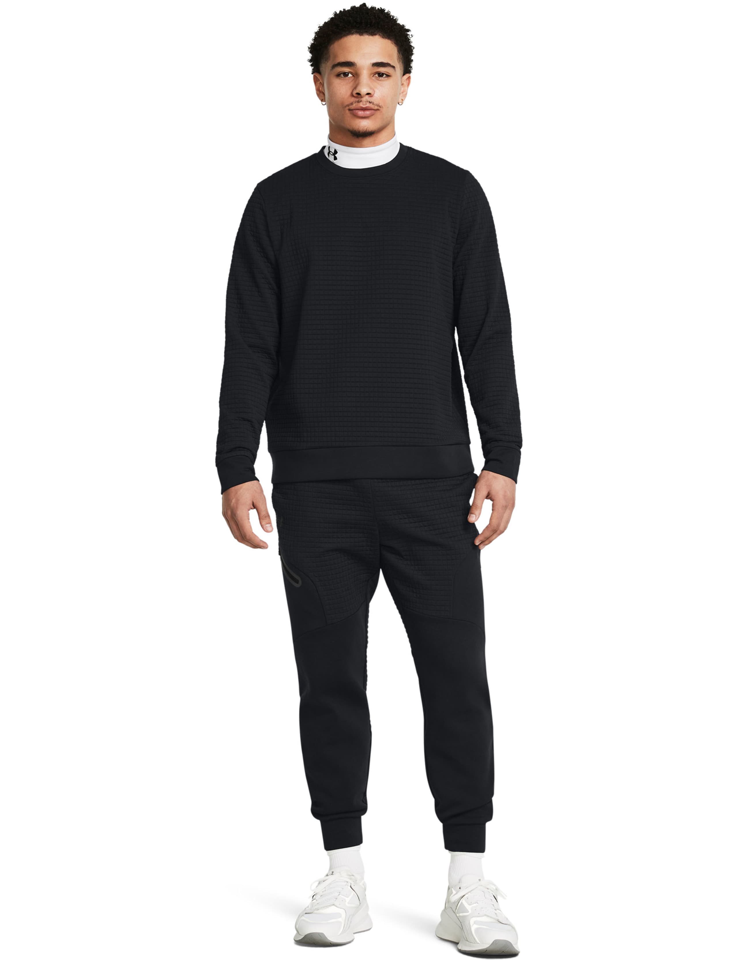 Unstoppable Textured Fleece Sports Joggers 3 of 5