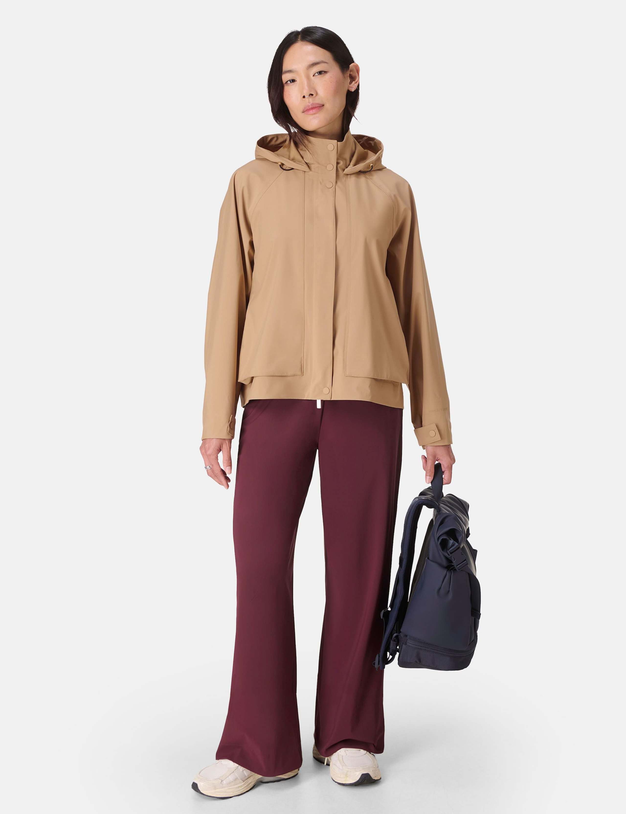 Motion Waterproof Hooded Cropped Parka 4 of 10