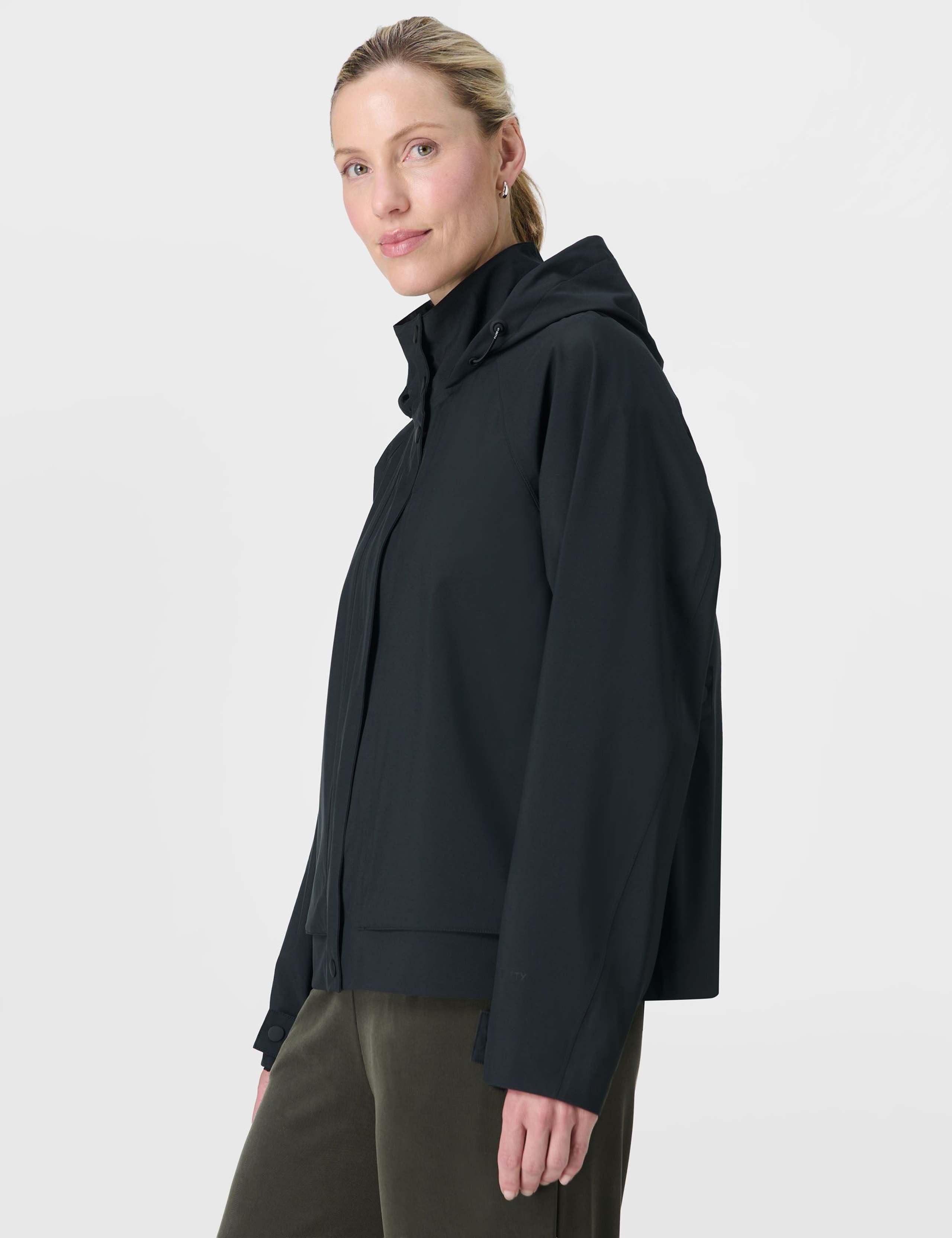 Motion Waterproof Hooded Cropped Parka 3 of 9