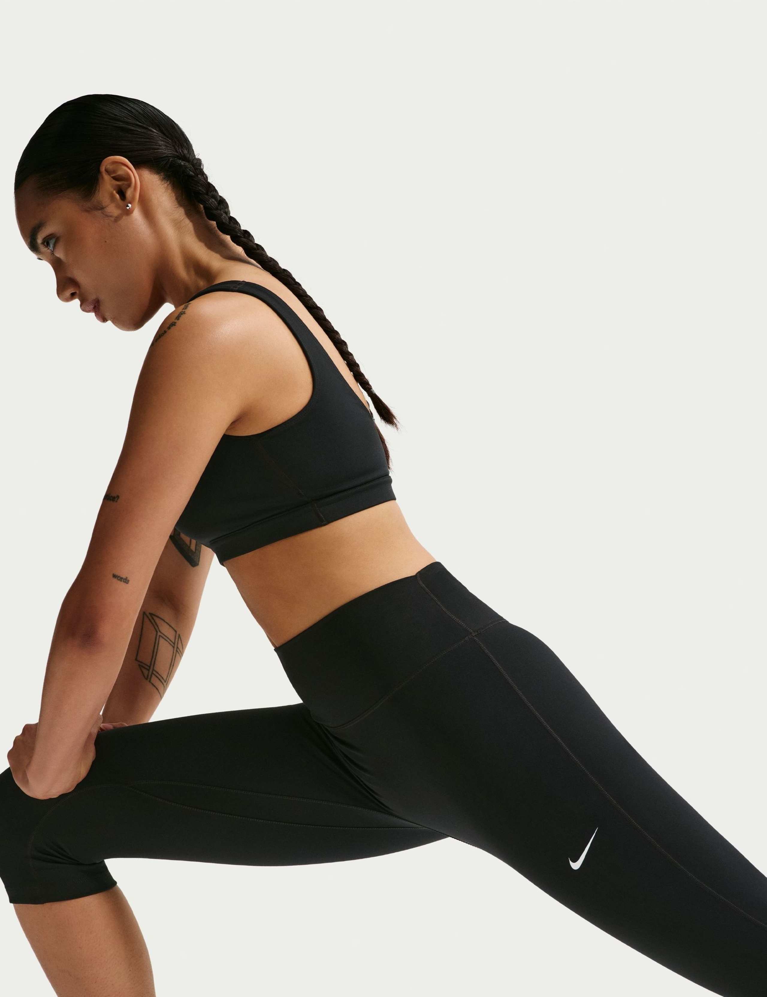 One High-Waisted Capri Leggings 2 of 6