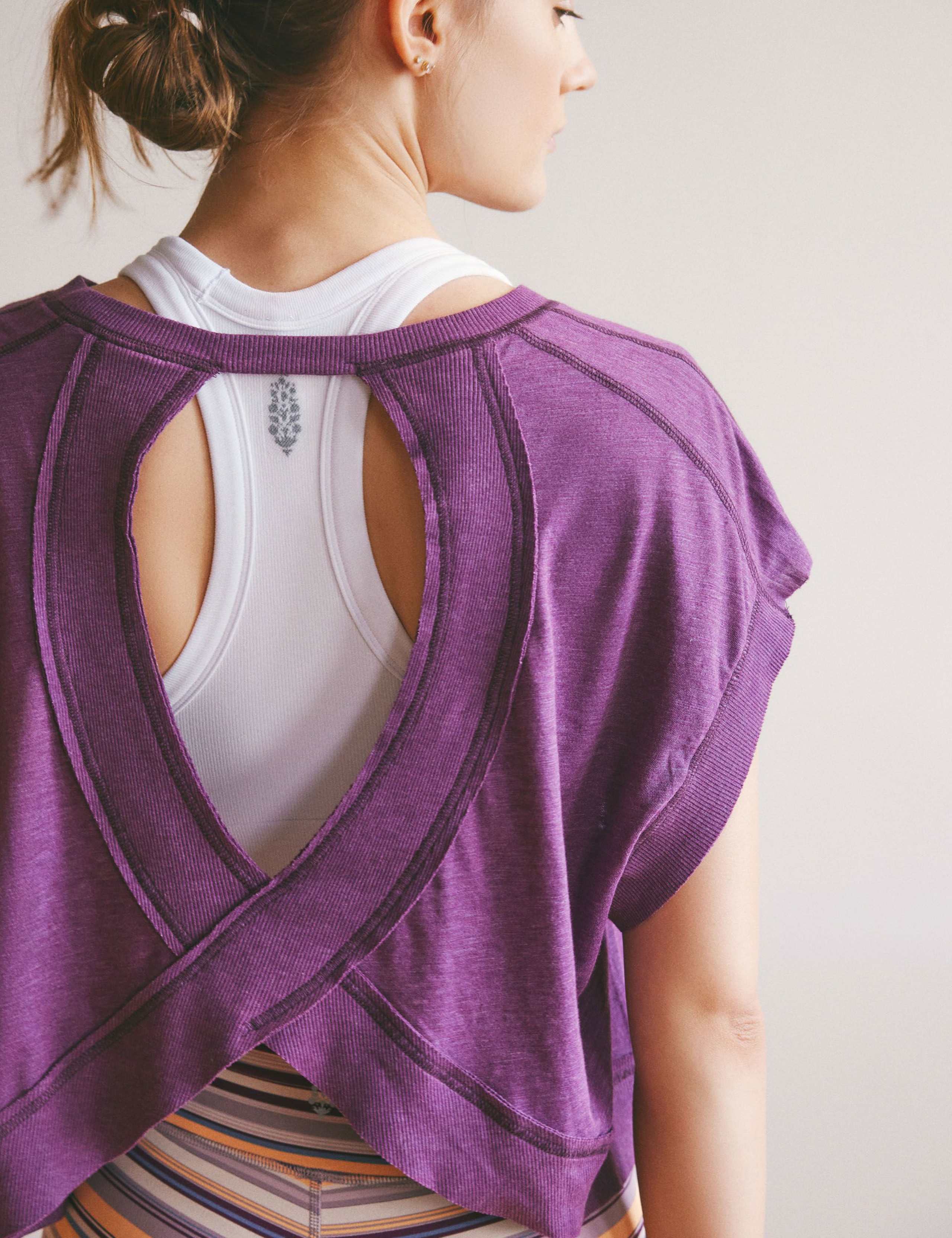 My Time Cotton Rich Open Back T-Shirt 7 of 7