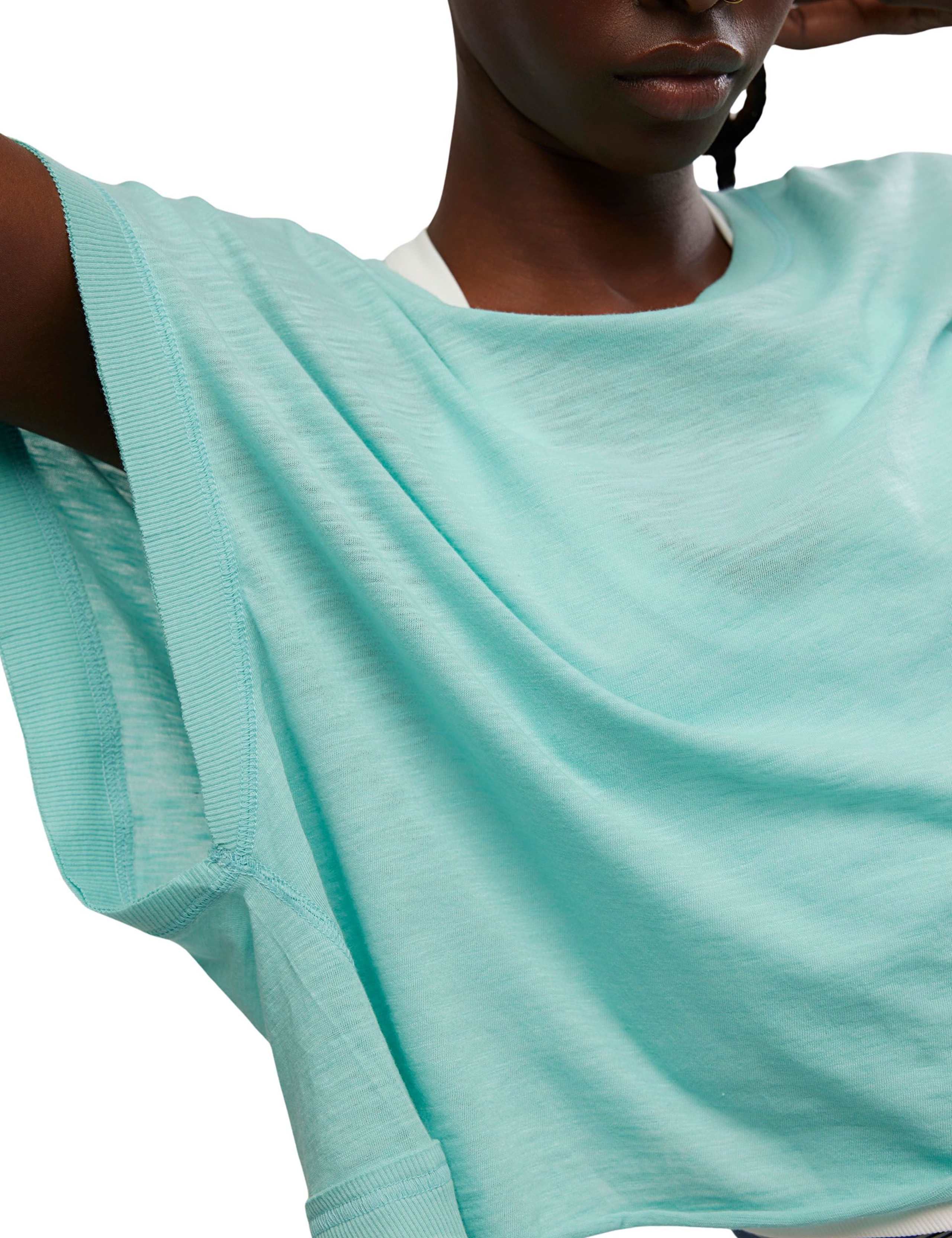 My Time Cotton Rich Open Back T-Shirt 6 of 6