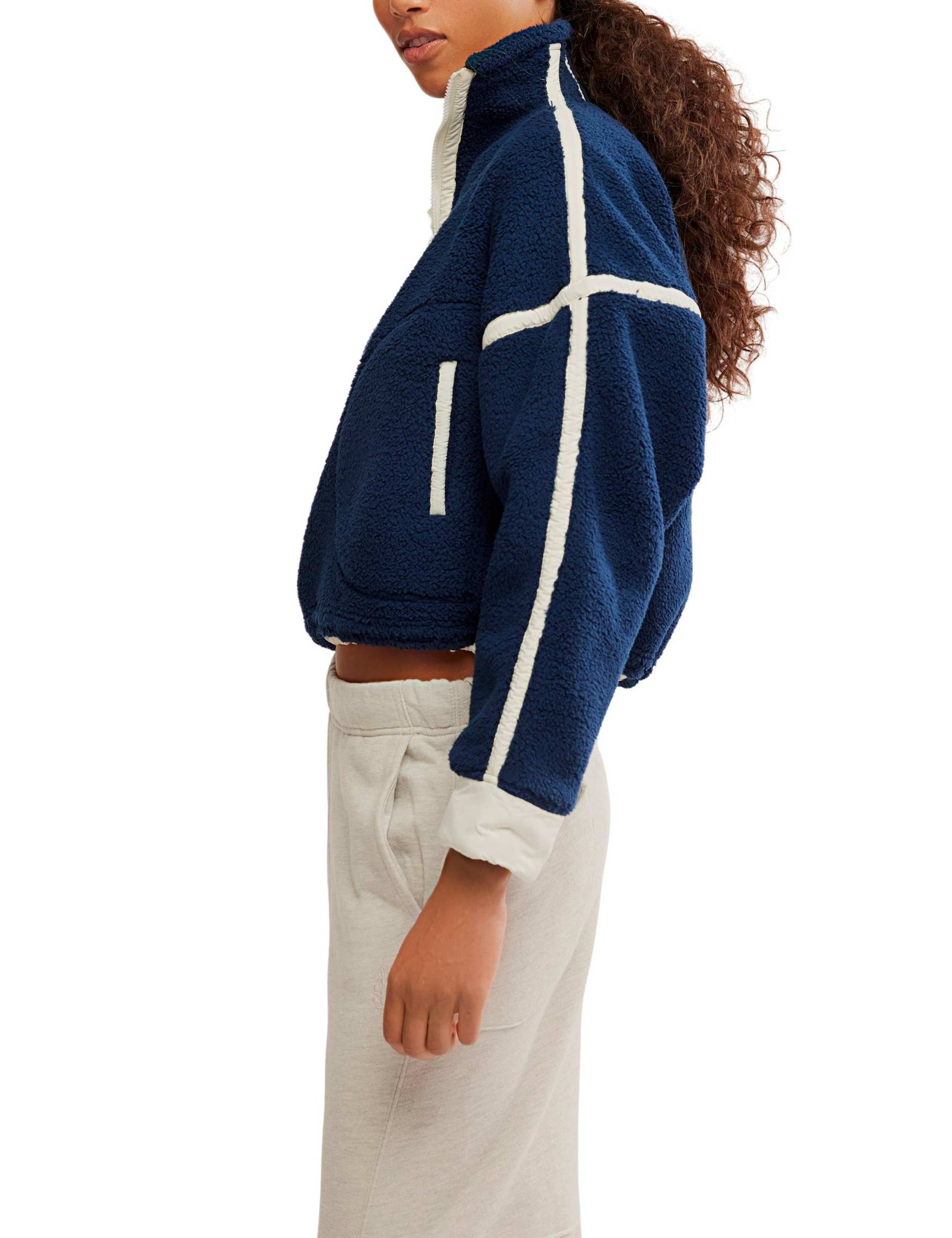 Mountain High Half Zip Cropped Fleece 5 of 7