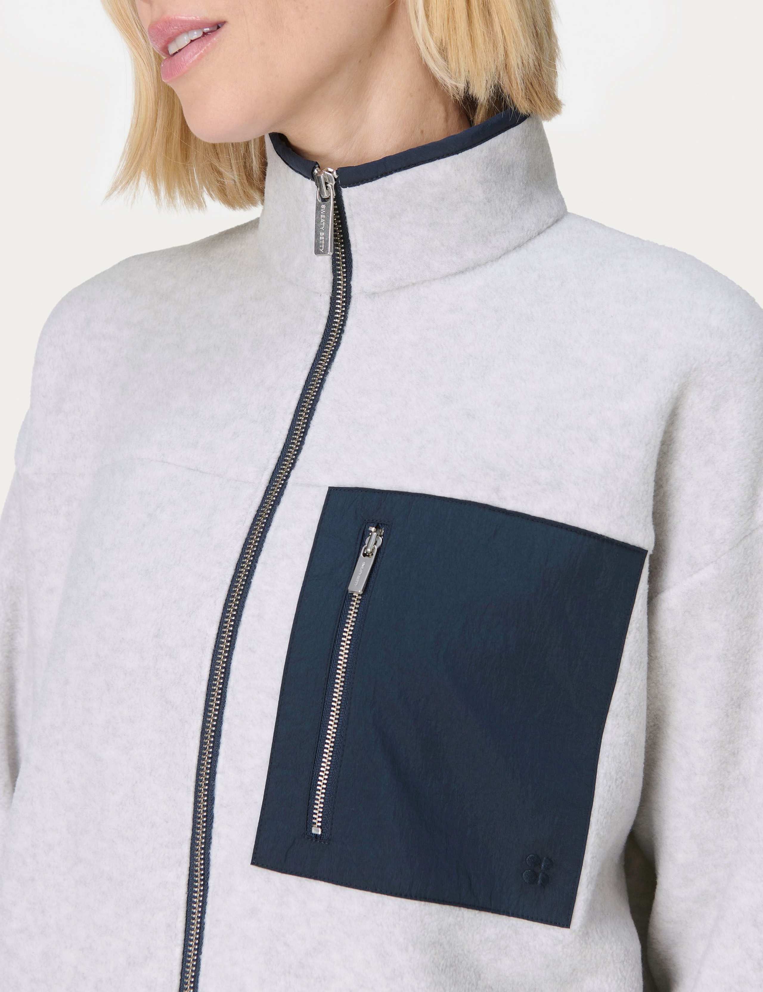 Mallow Zip Through Fleece Jacket 6 of 8