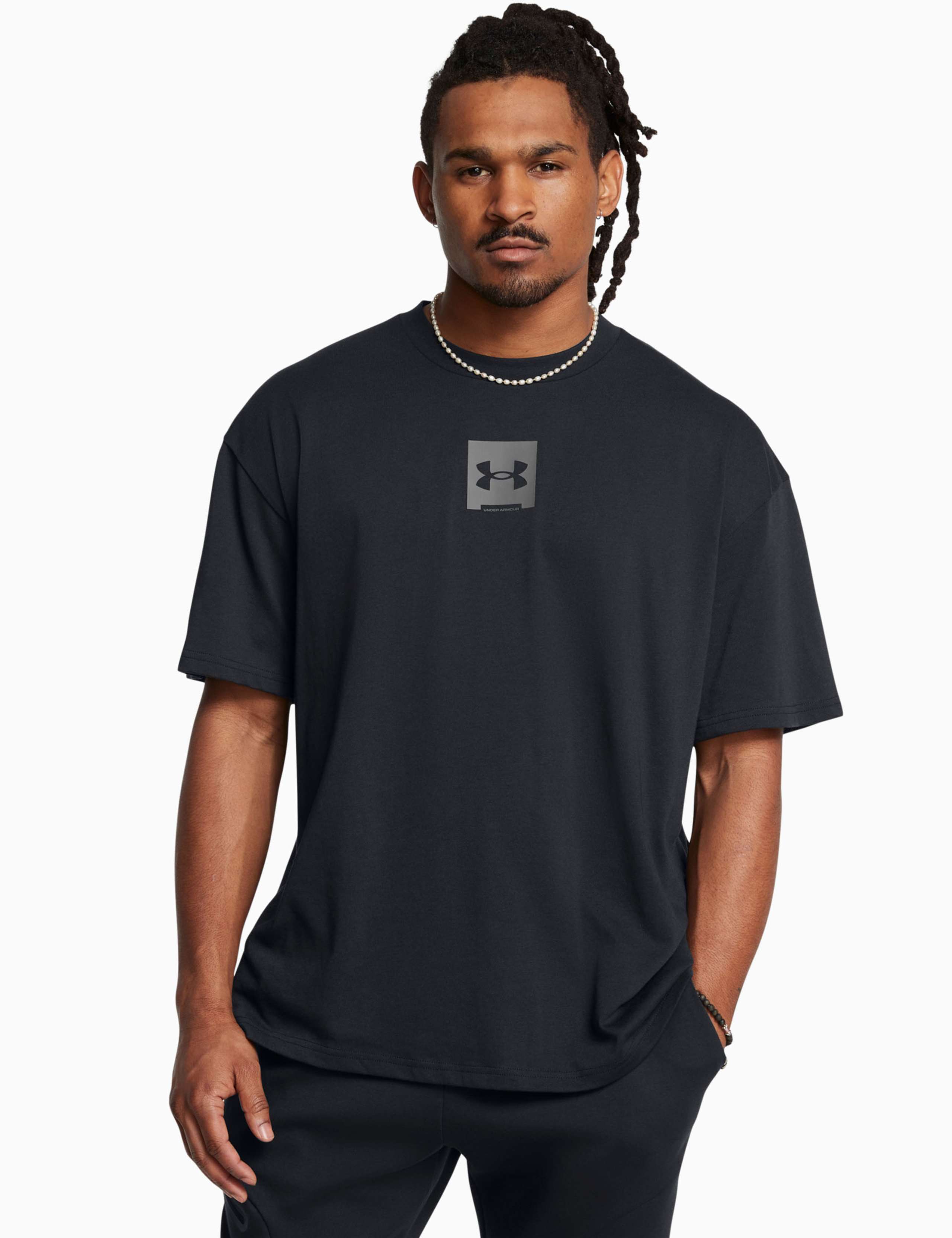 Oversized Cotton Rich Heavyweight T-Shirt 1 of 3