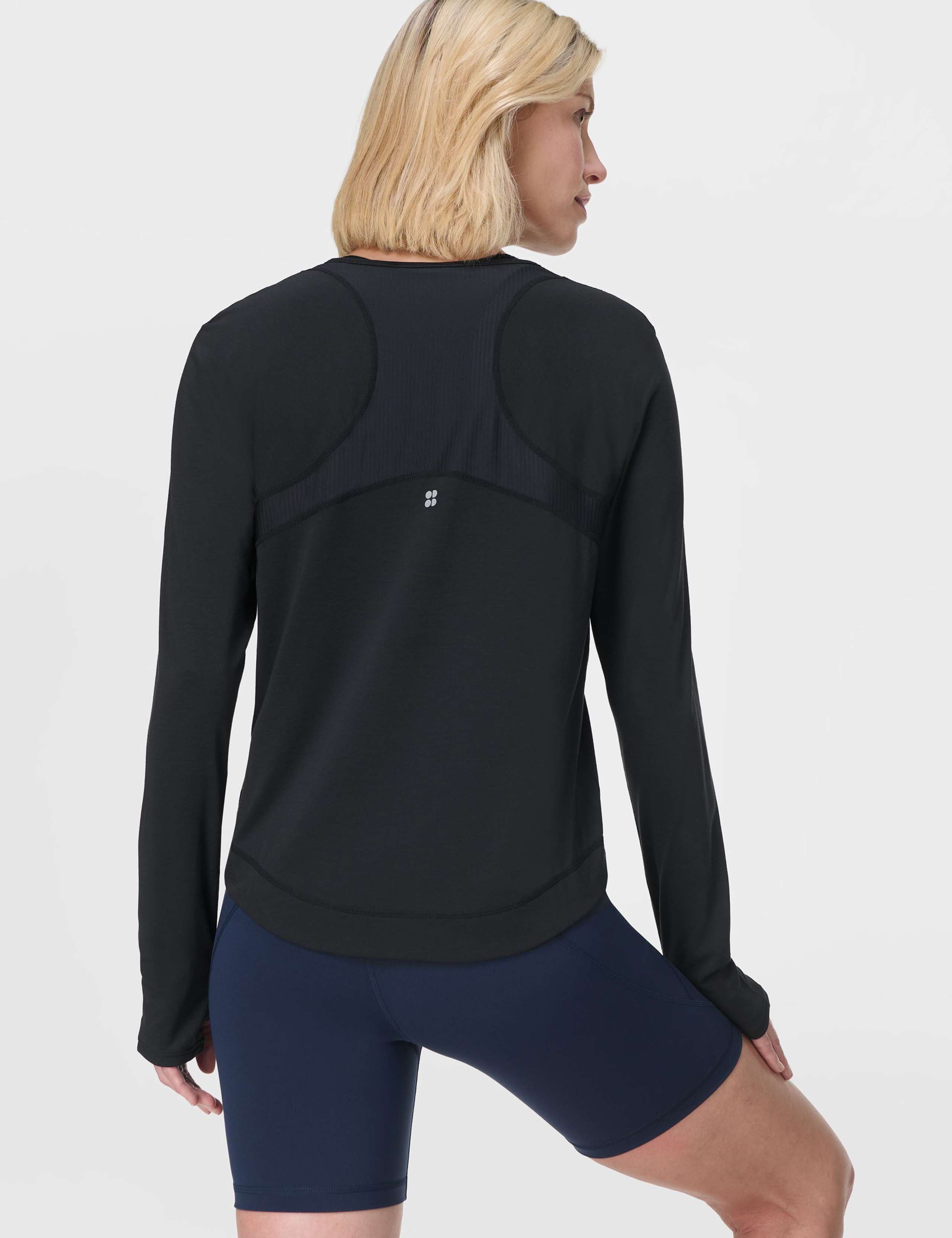 Breathe Easy Crew Neck Running Top 3 of 7