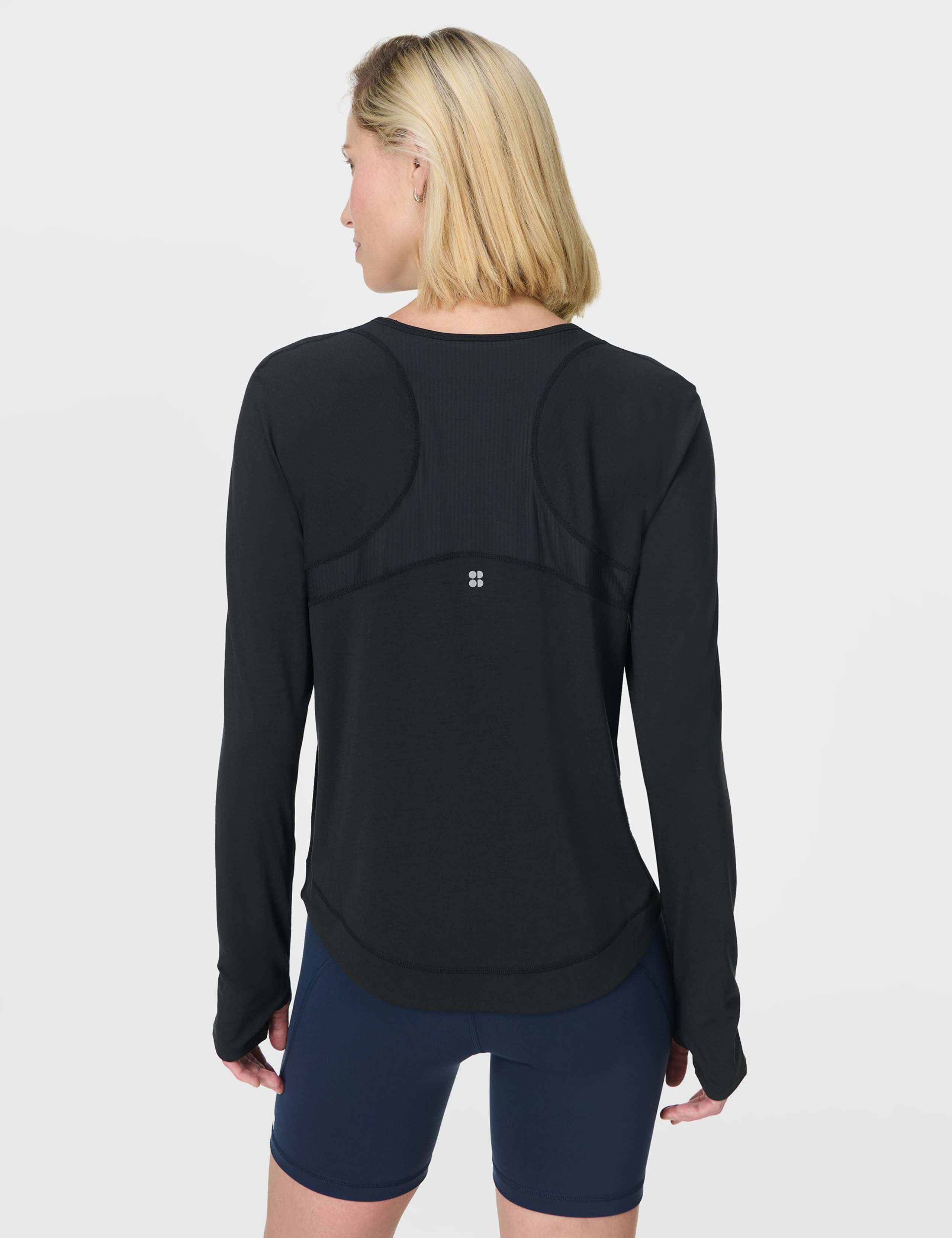 Breathe Easy Crew Neck Running Top 4 of 7