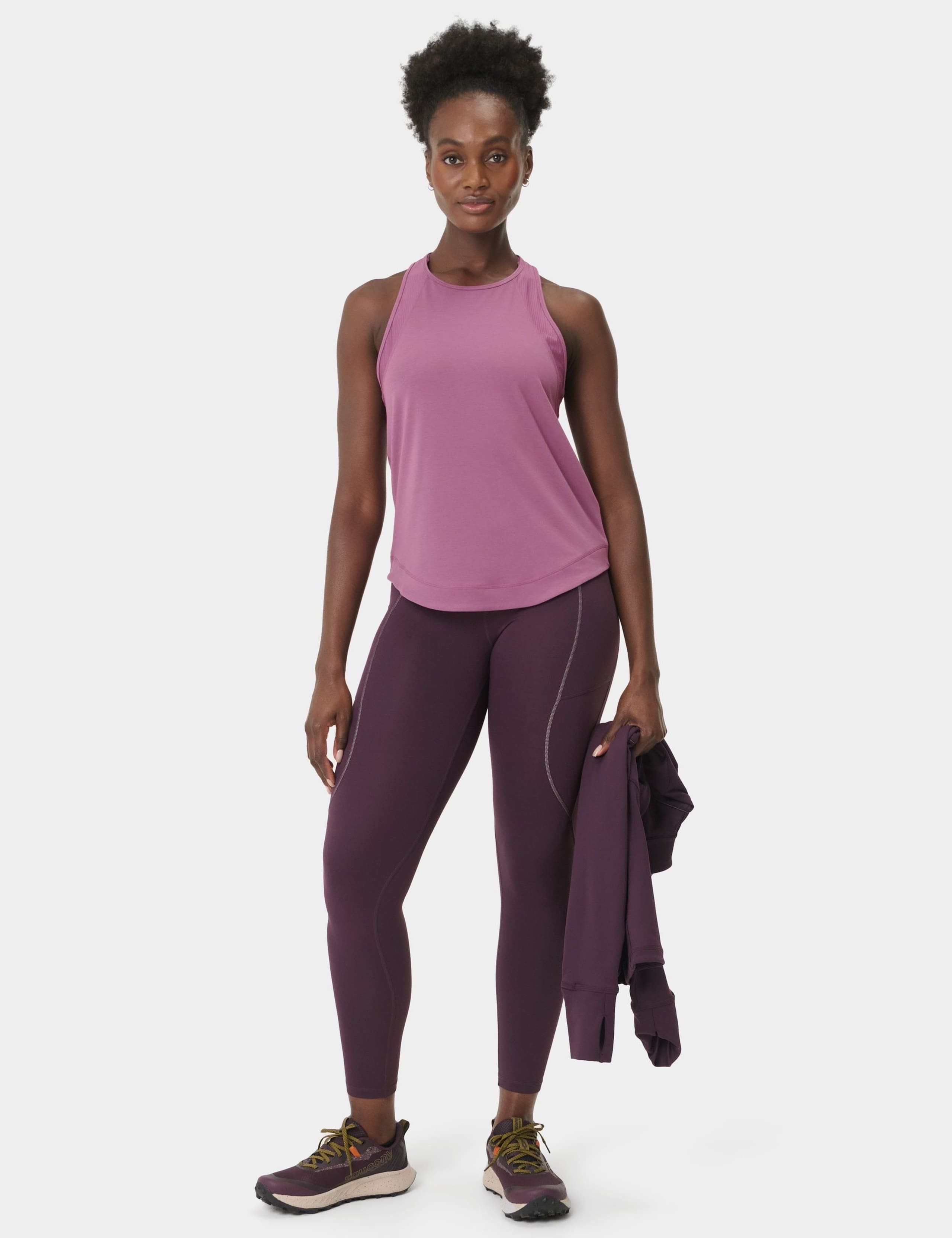 Breathe Easy Crew Neck Running Vest Top 3 of 8