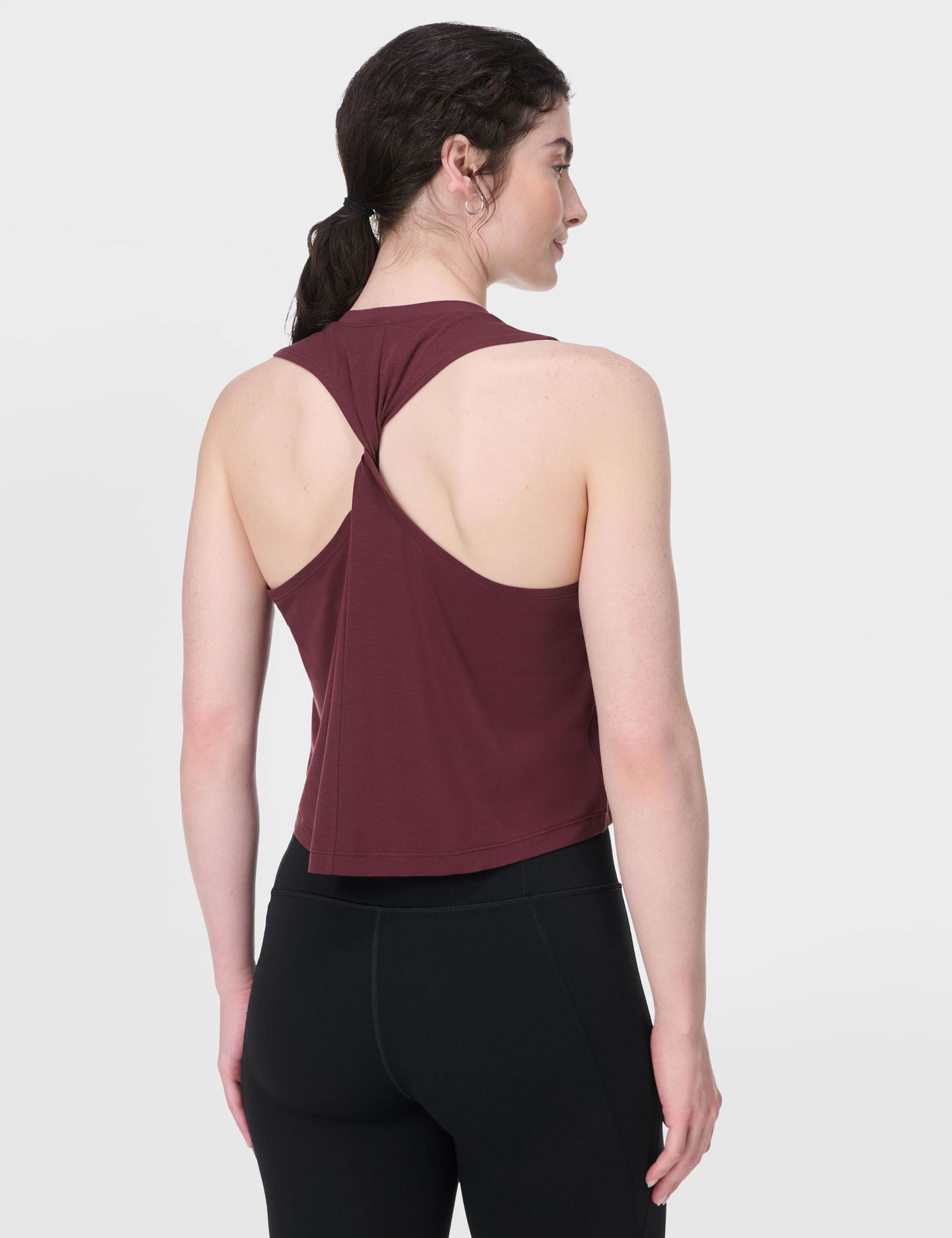 Soft Flow Twist Back Vest Top 2 of 7