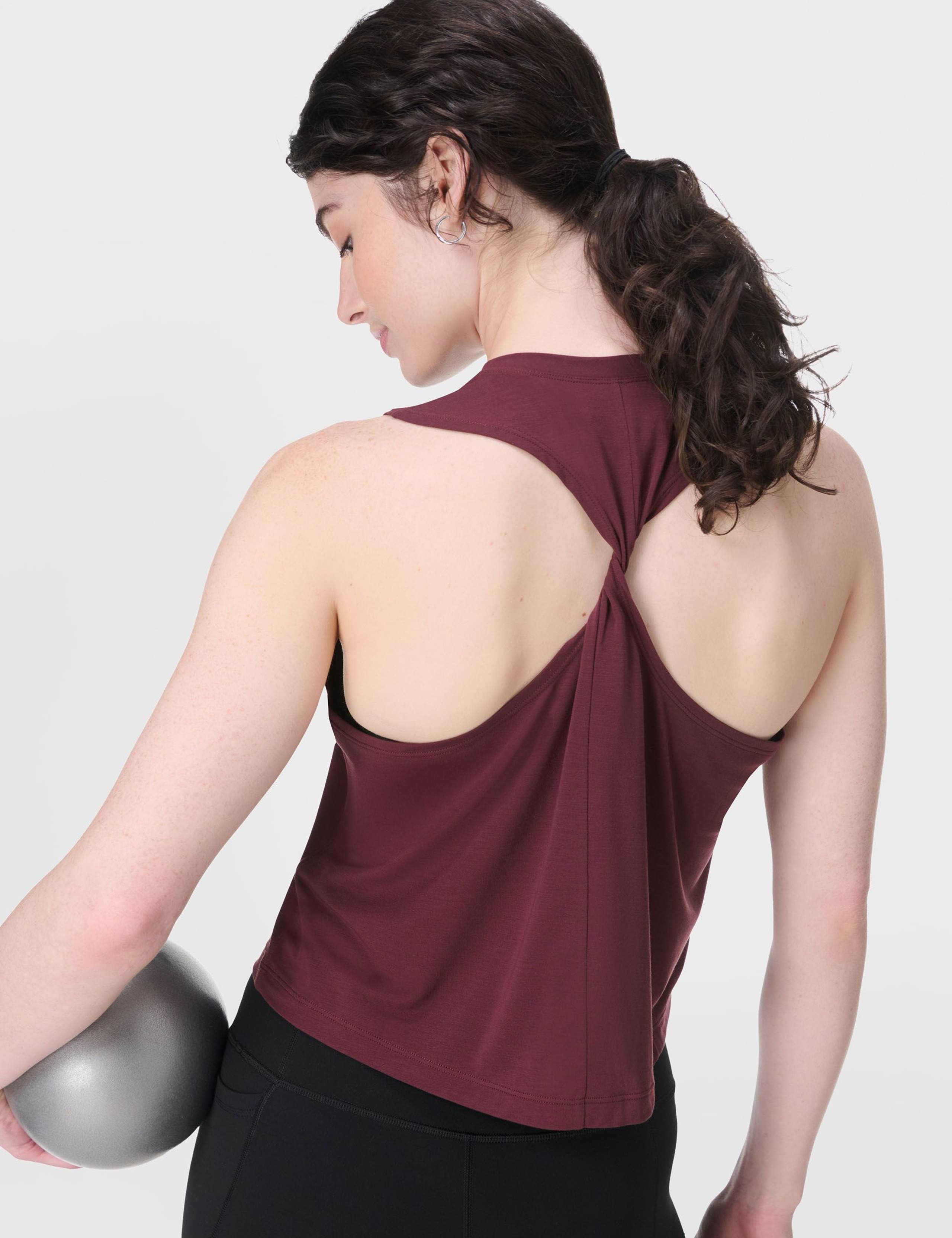 Soft Flow Twist Back Vest Top 4 of 7