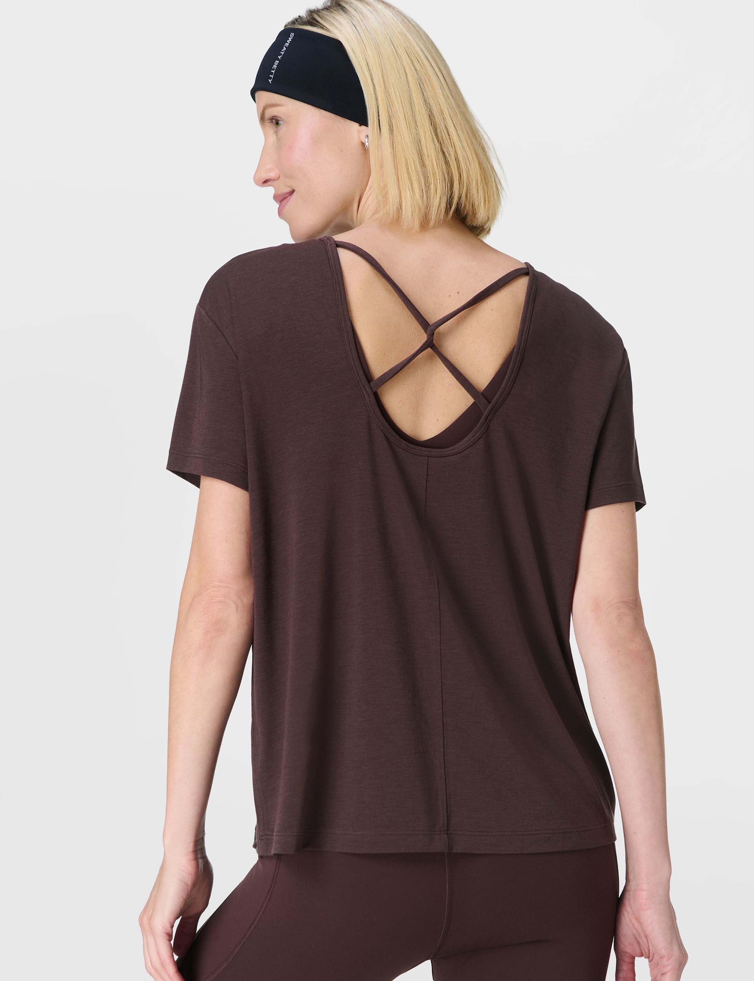 Soft Flow Strappy Back T-Shirt 3 of 8