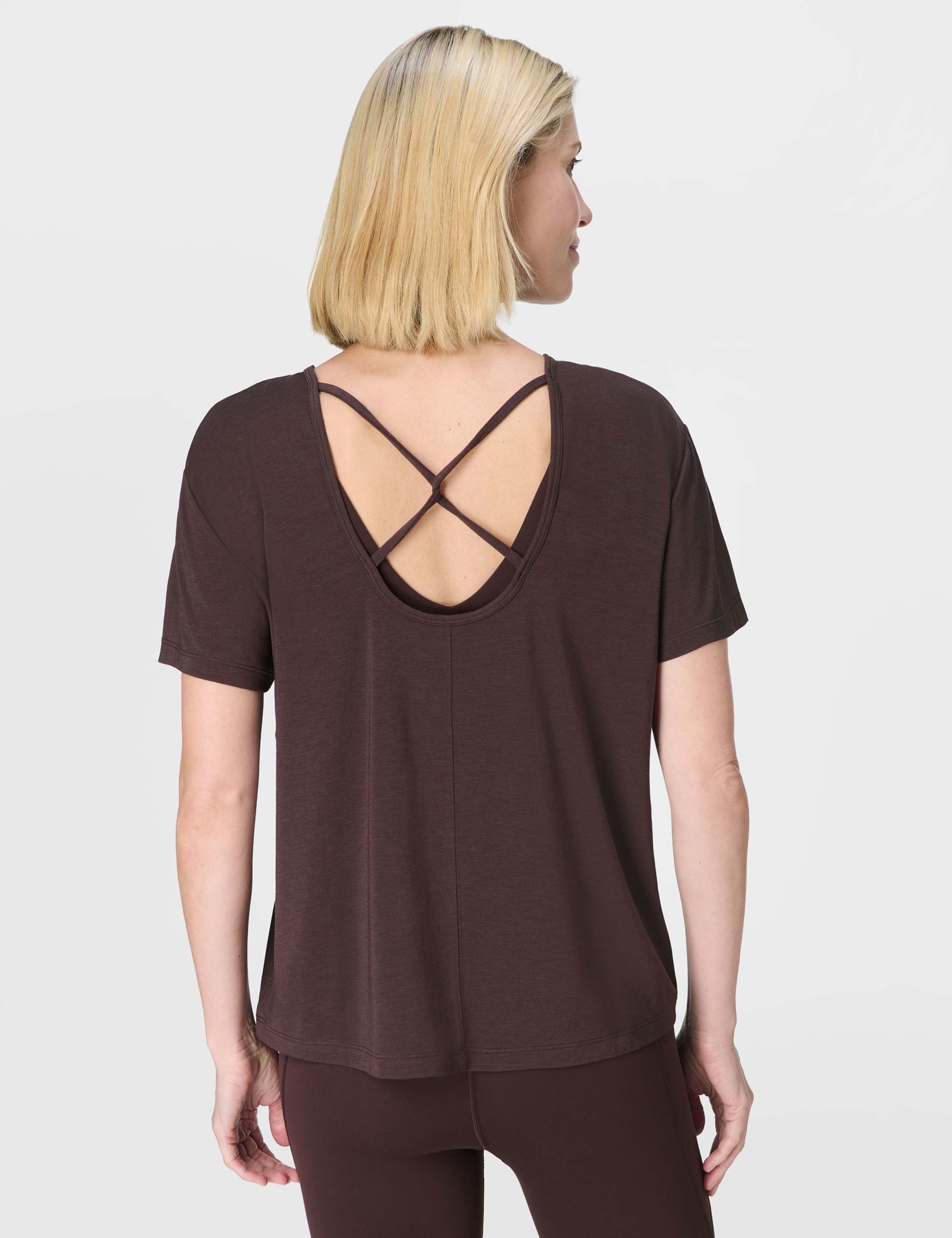 Soft Flow Strappy Back T-Shirt 5 of 8