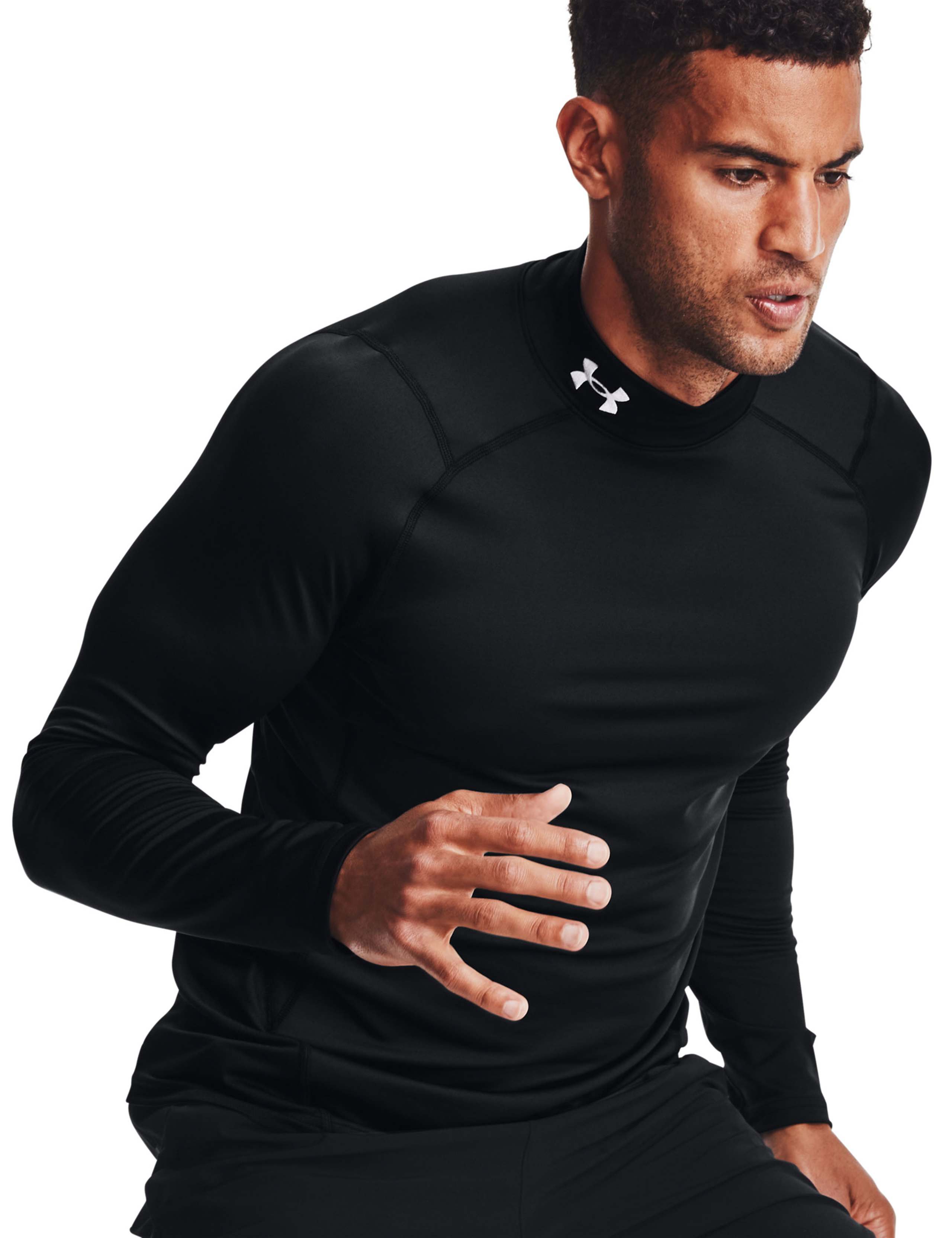 Cold Gear Armour Funnel Neck Baselayer Top 6 of 6
