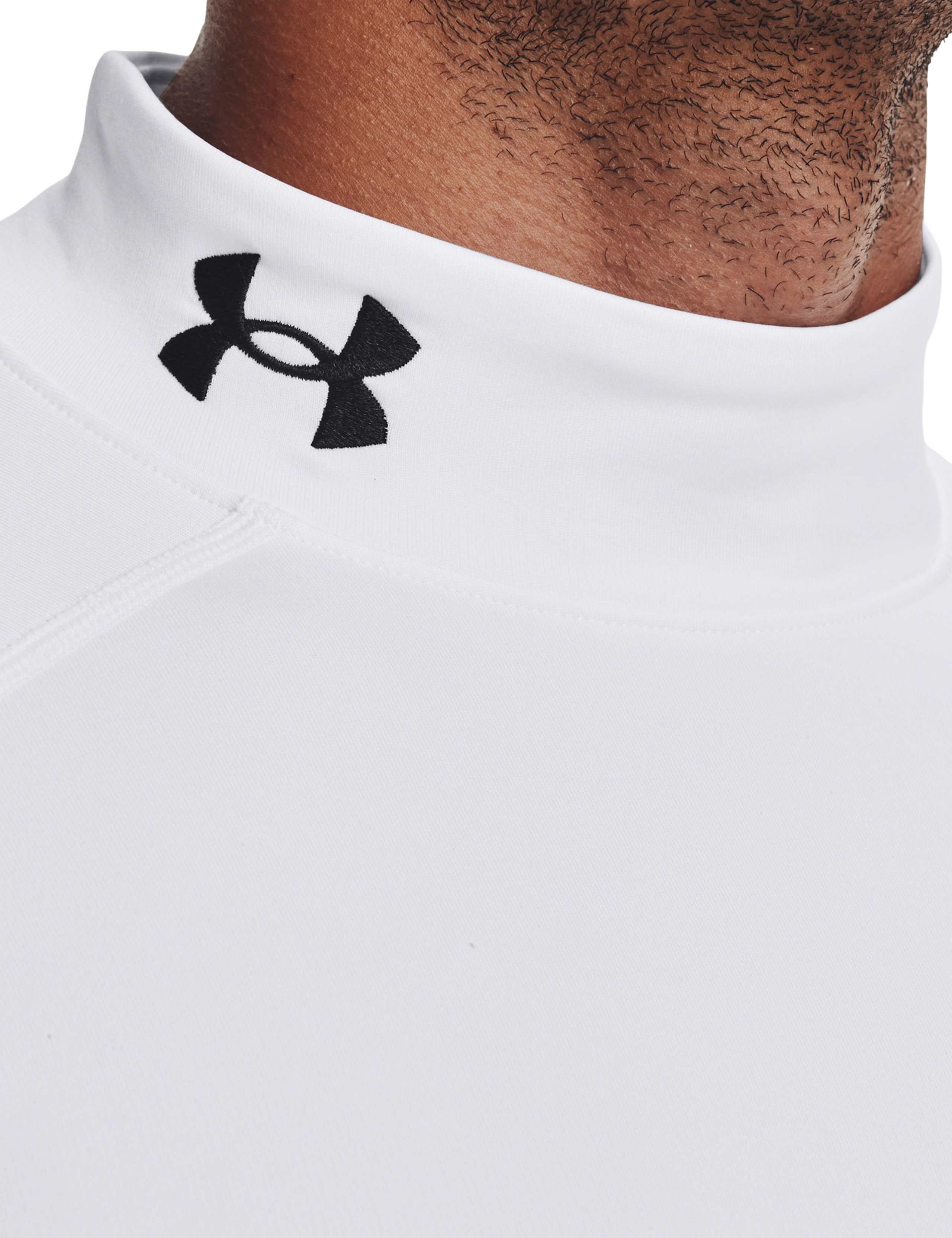 Cold Gear Armour Funnel Neck Baselayer Top 6 of 6