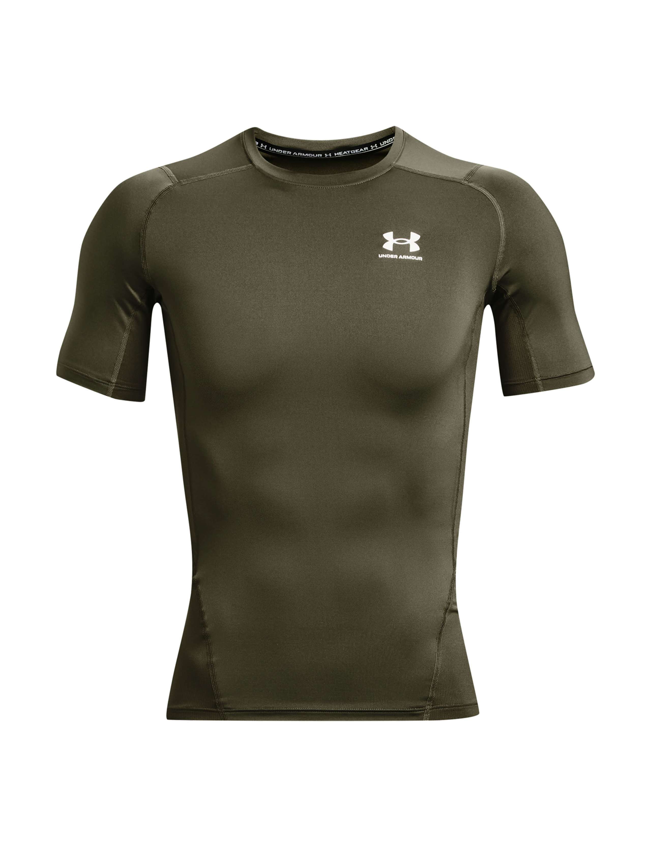 HeatGear Armour Compression Training T-Shirt 2 of 5
