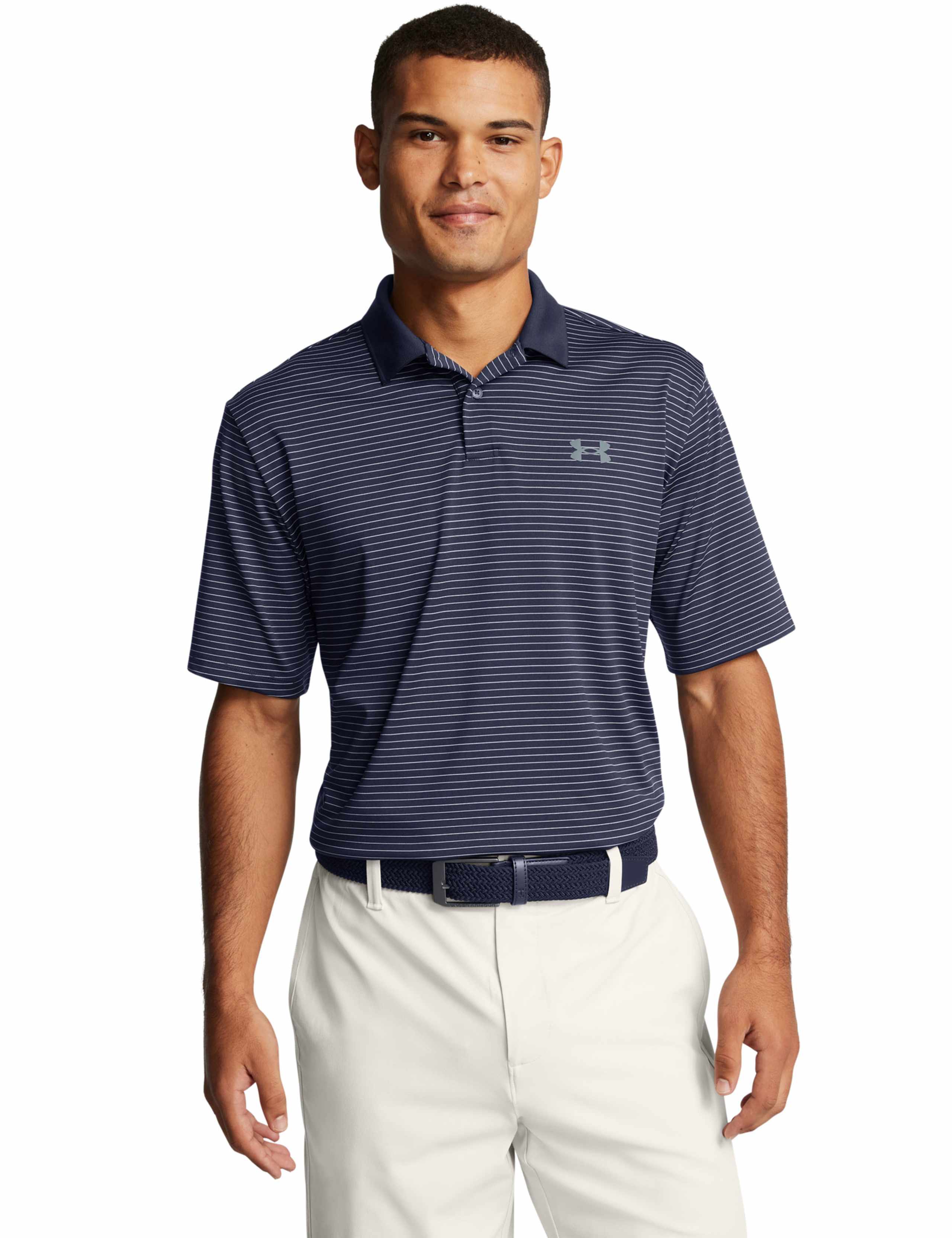 Performance 3.0 Striped Polo Shirt 1 of 2