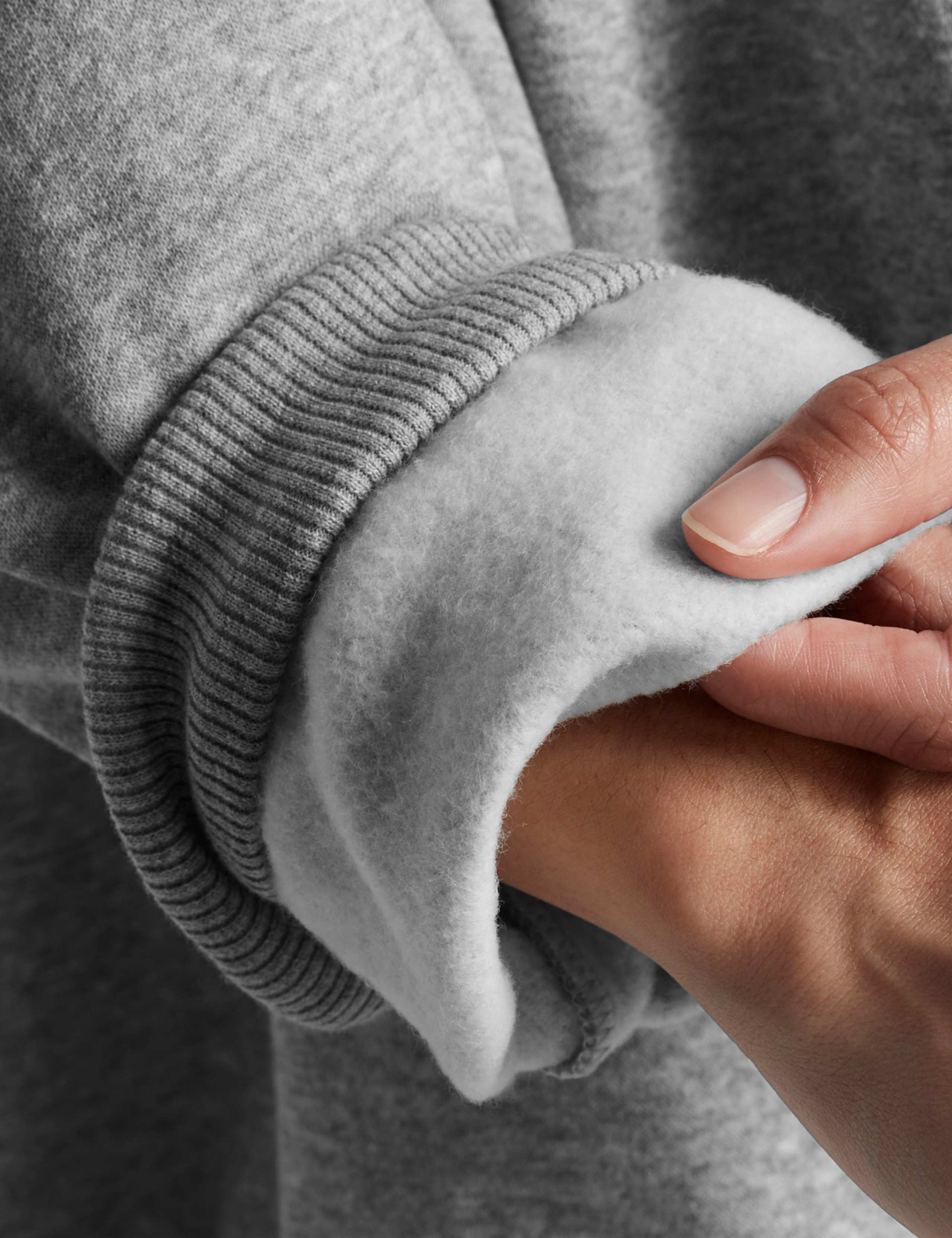 Rival Cotton Rich Fleece Oversized Sweatshirt 4 of 4