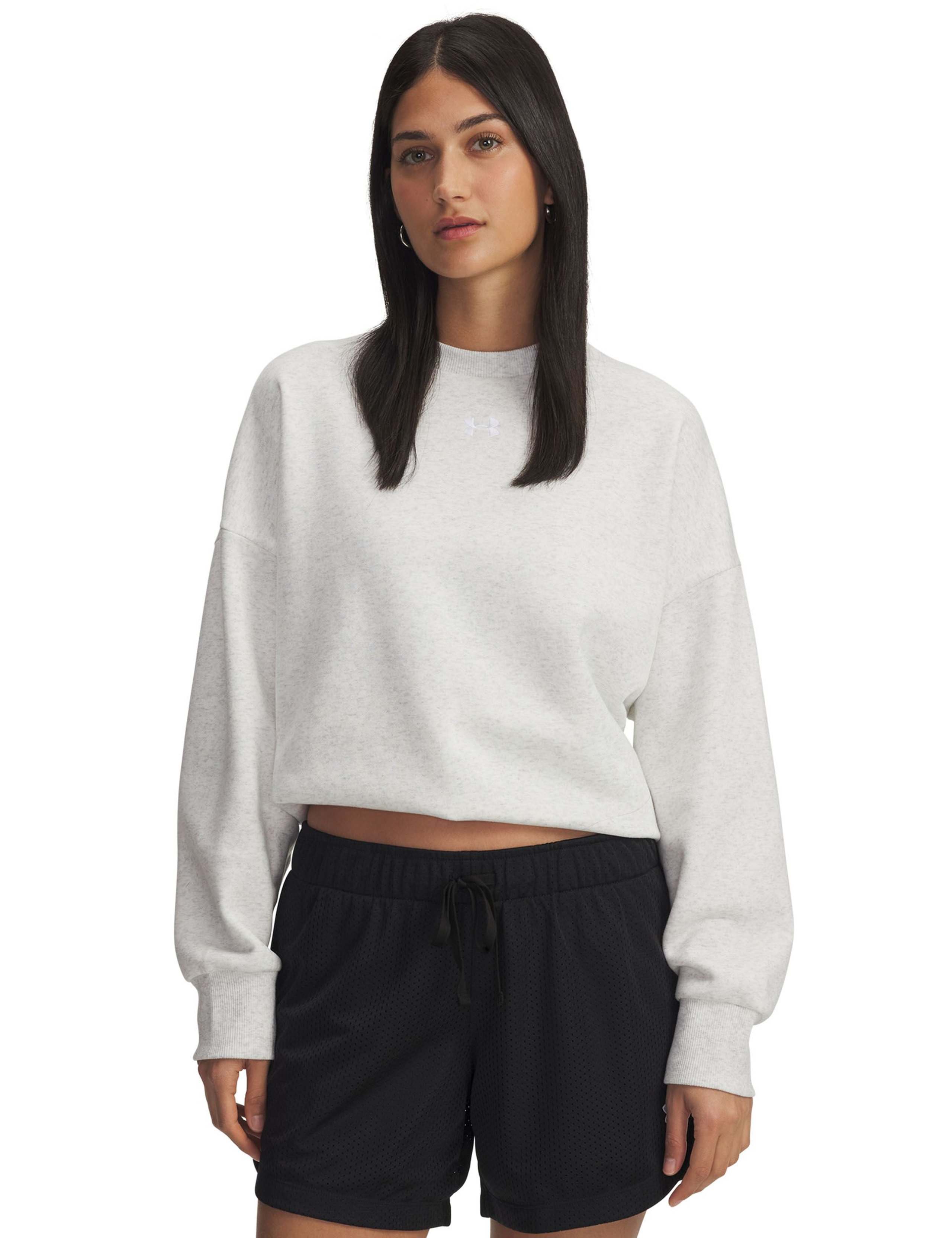 Rival Cotton Rich Fleece Oversized Sweat-shirt 1 of 3