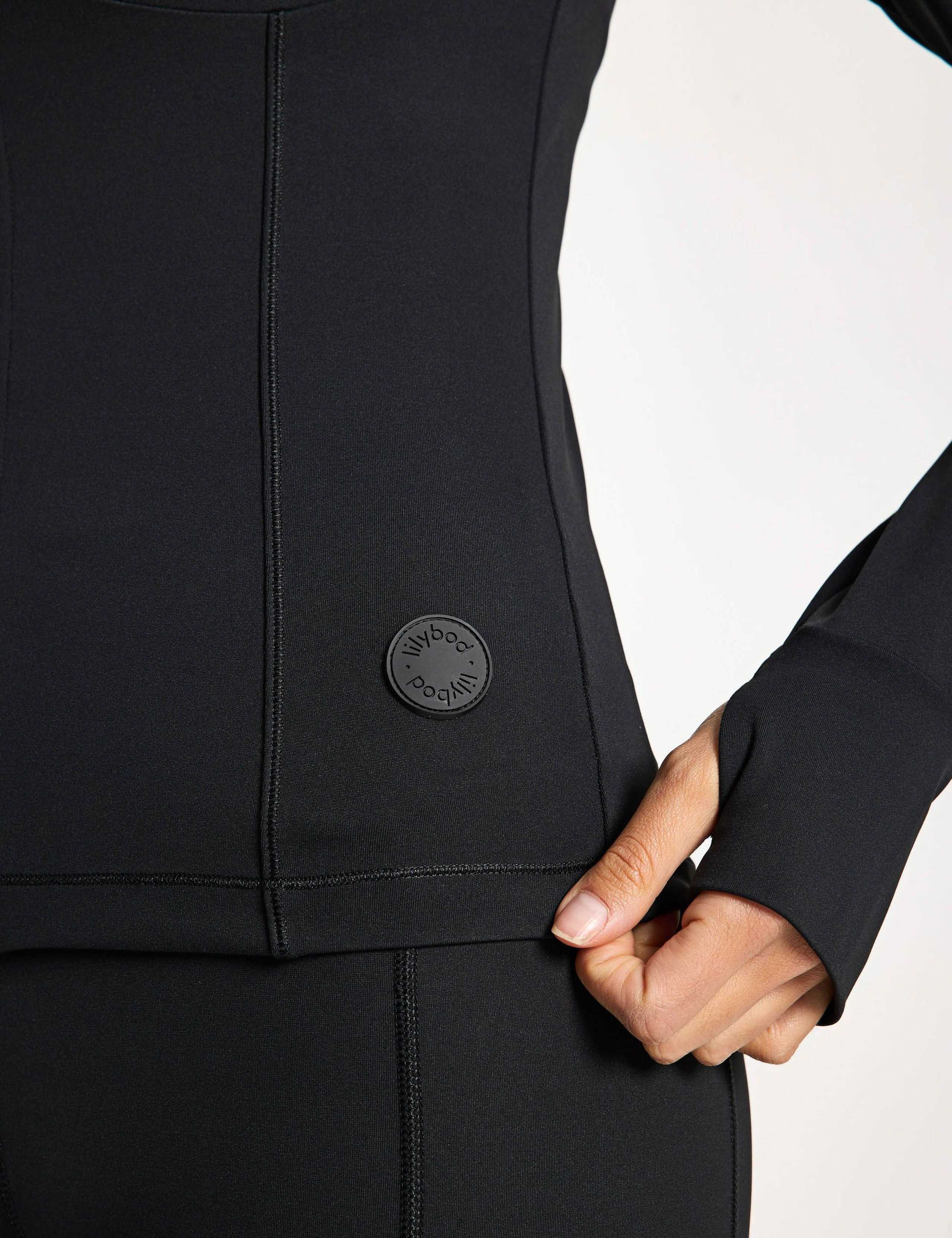 Zuri Funnel Neck Zip Up Top 5 of 5