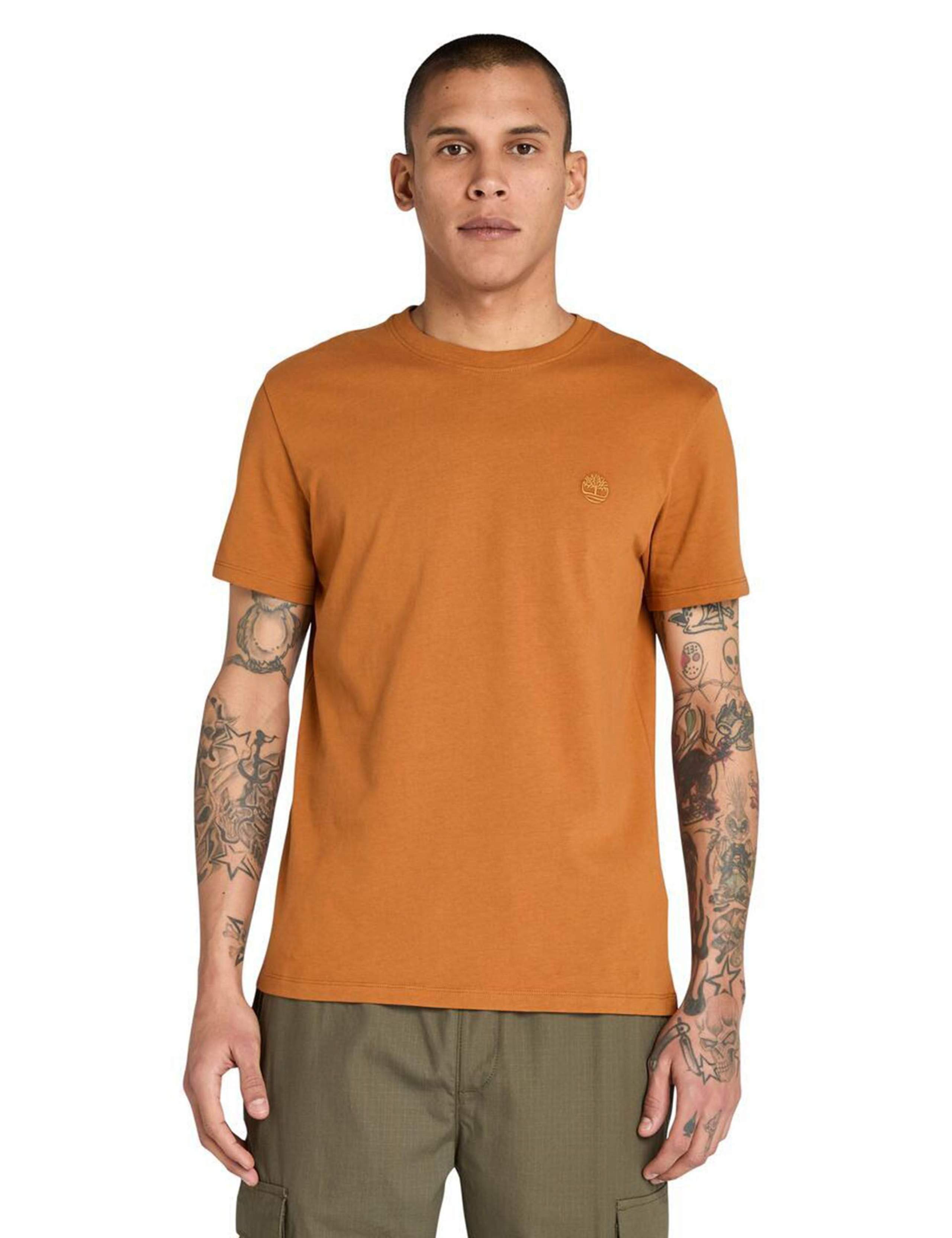 Dunstan River Pure Cotton Crew Neck T-Shirt 1 of 5
