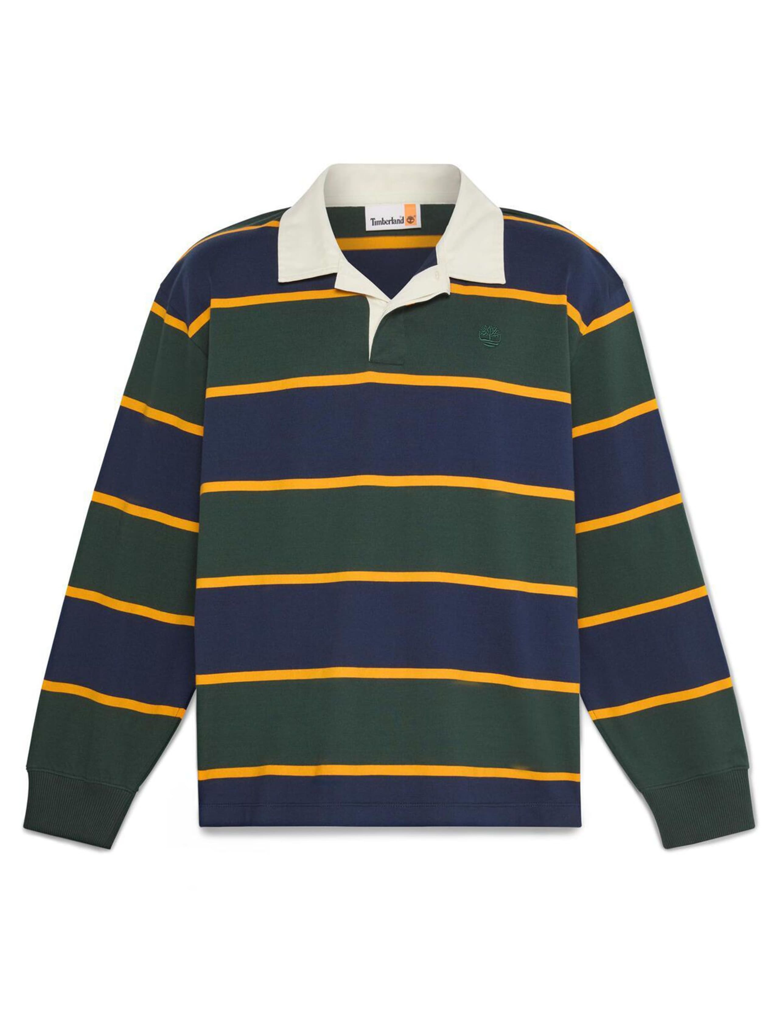 Pure Cotton Striped Long Sleeve Rugby Shirt 2 of 2