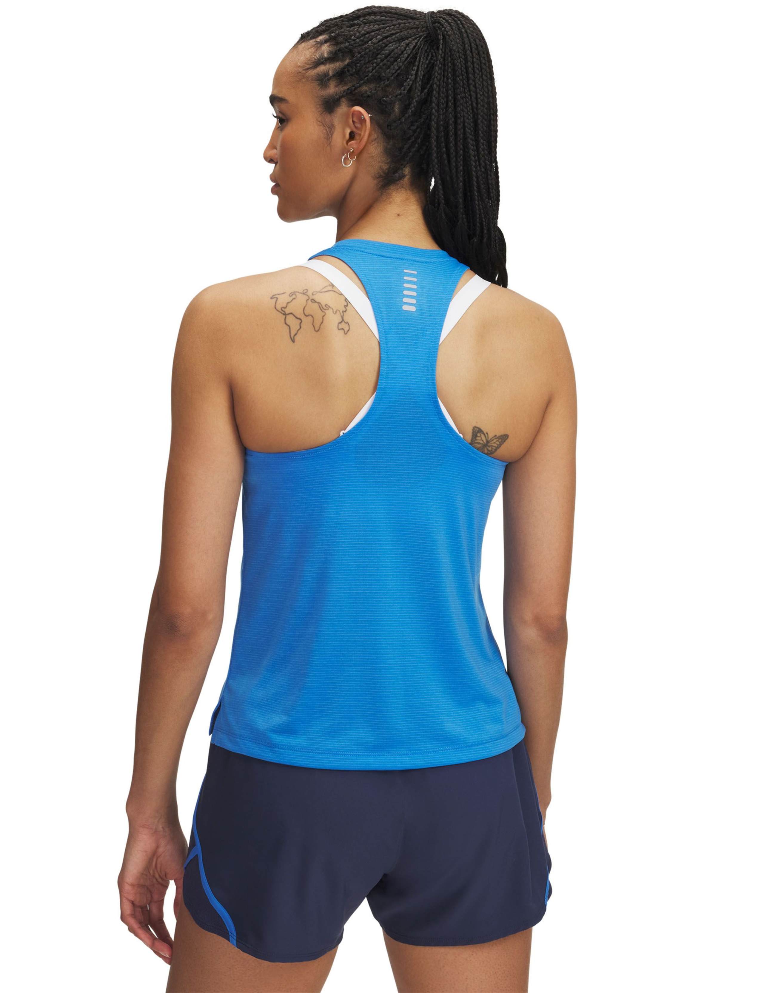 Launch Scoop Neck Racer Back Running Vest Top 2 of 2