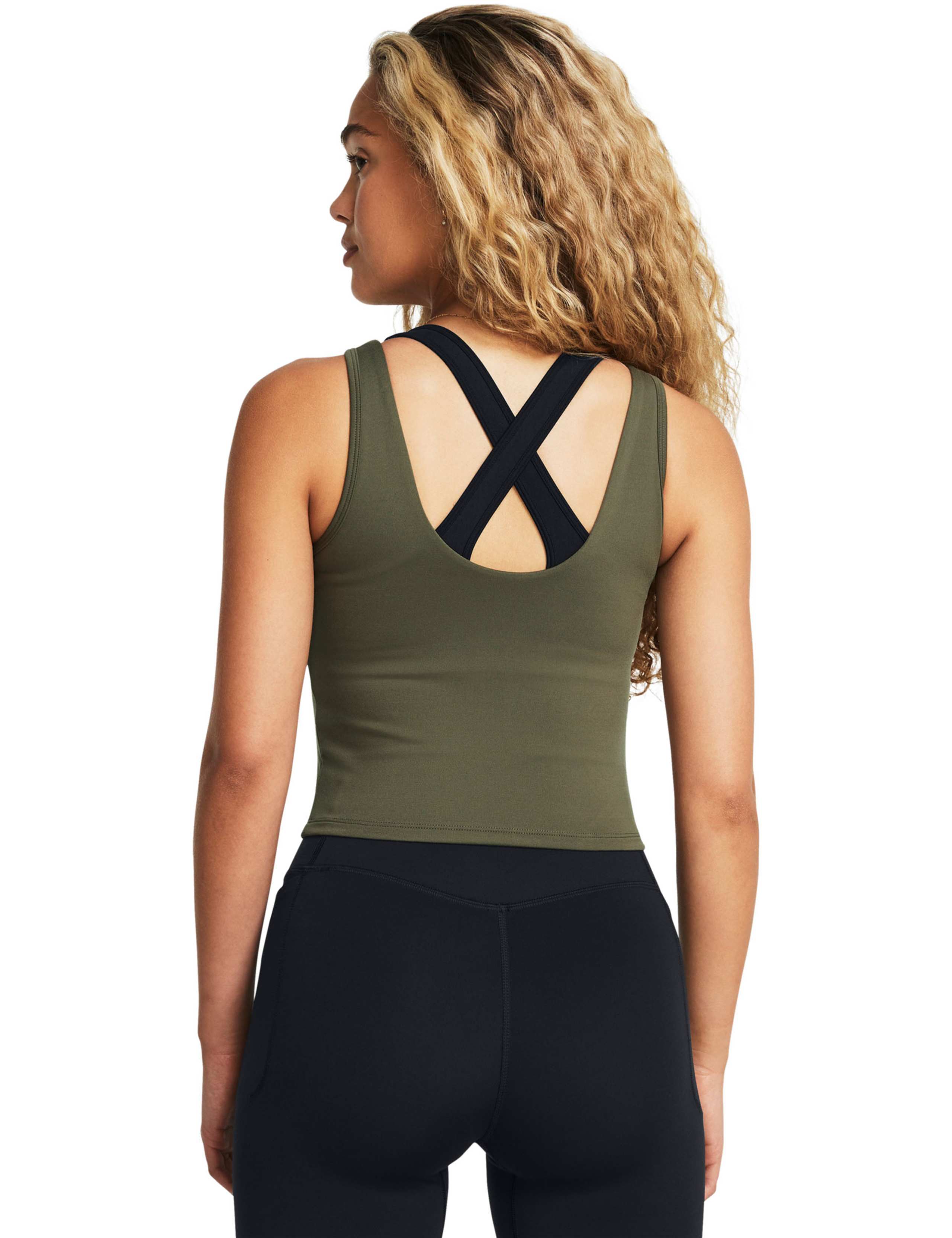 Motion Scoop Neck Scoop Back Crop Vest Top 3 of 3