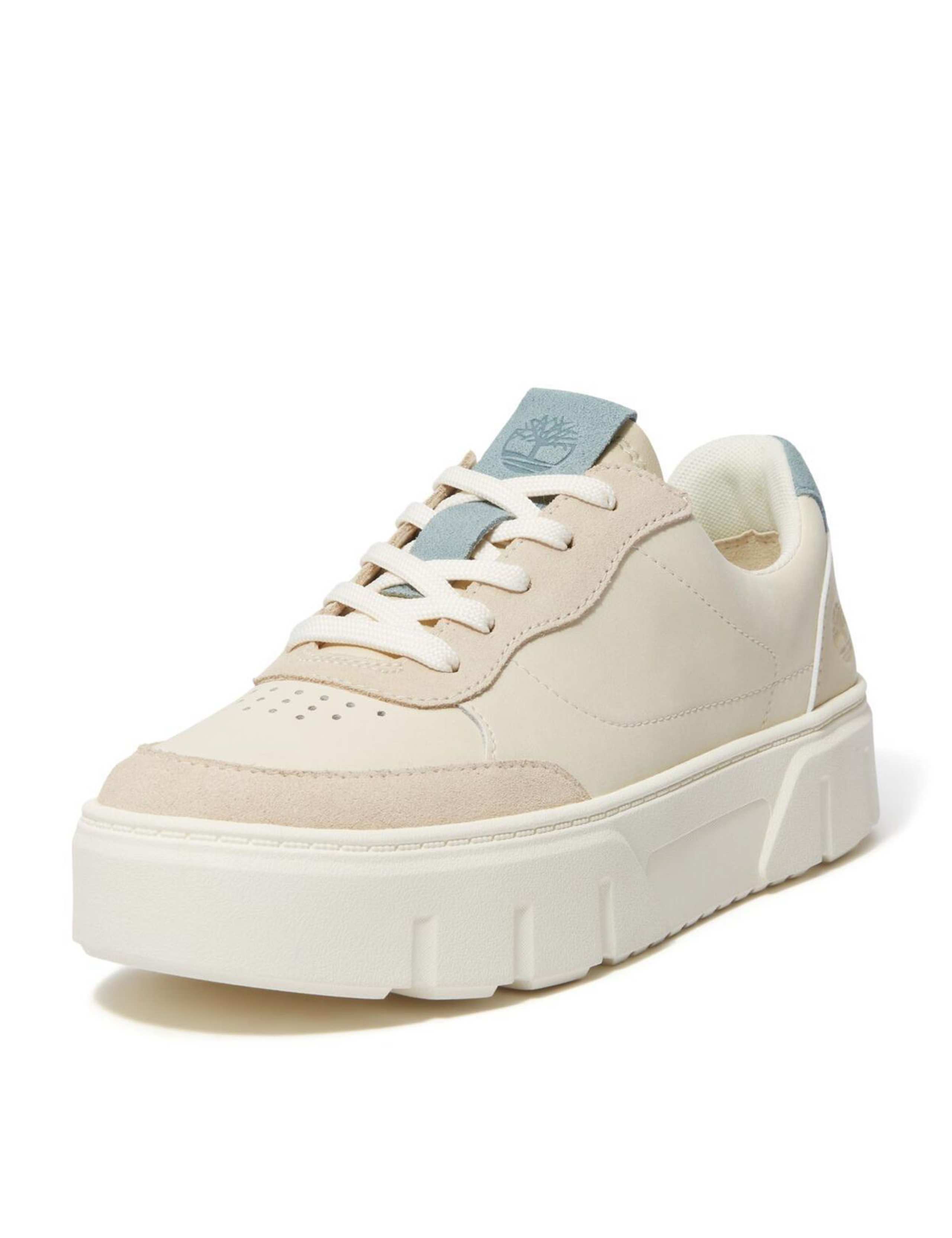 Laurel Court Leather Flatform Trainers 2 of 7