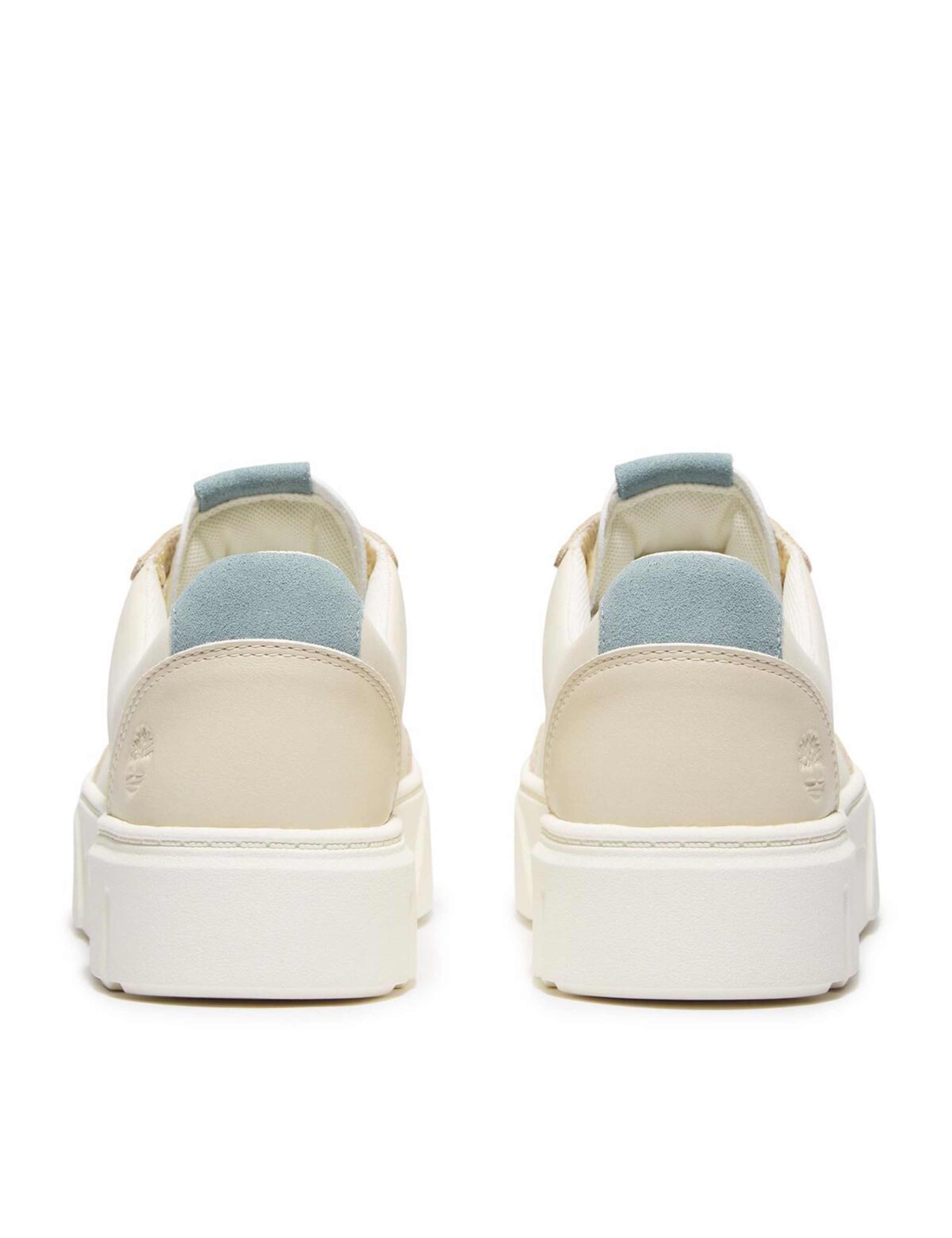 Laurel Court Leather Flatform Trainers 3 of 7