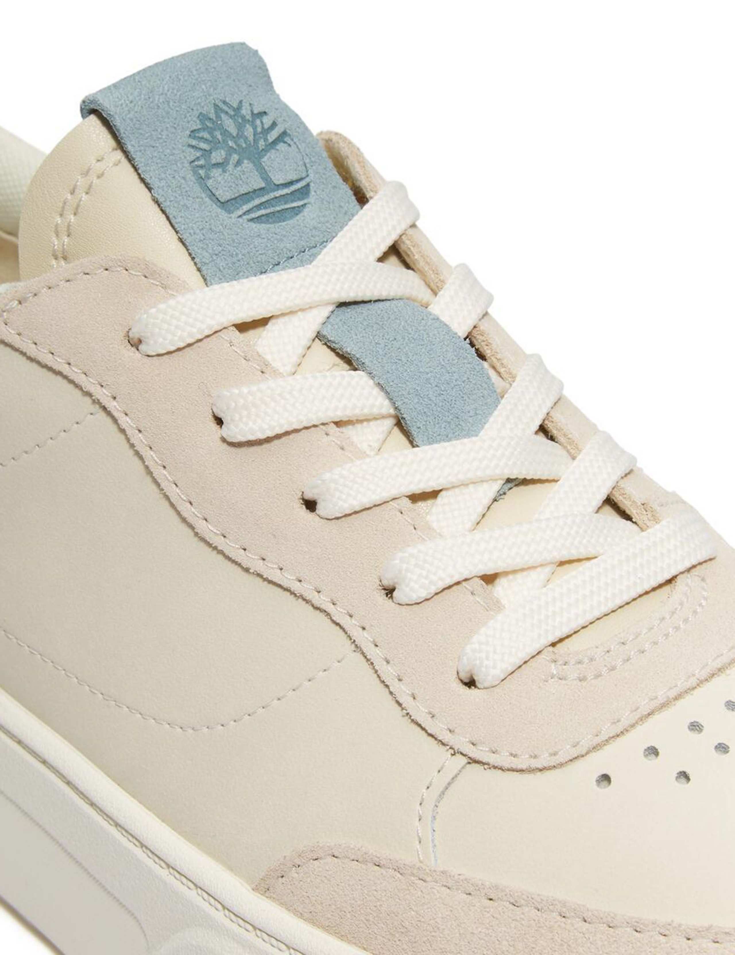 Laurel Court Leather Flatform Trainers 6 of 7