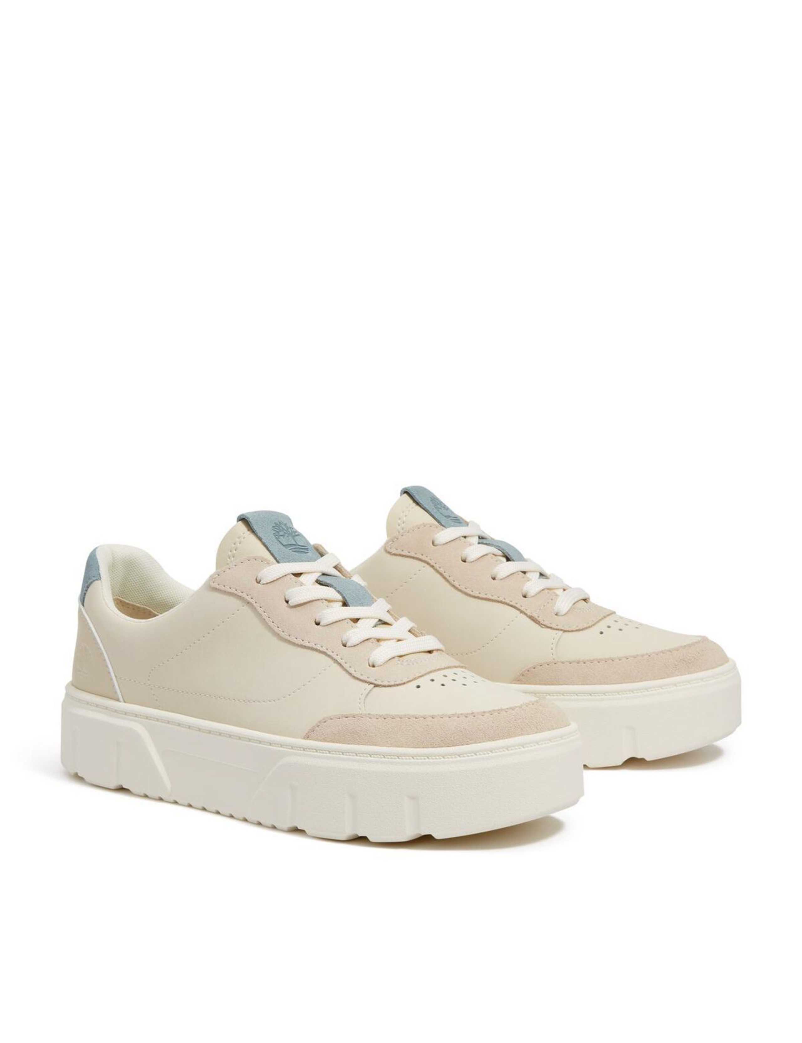 Laurel Court Leather Flatform Trainers 7 of 7