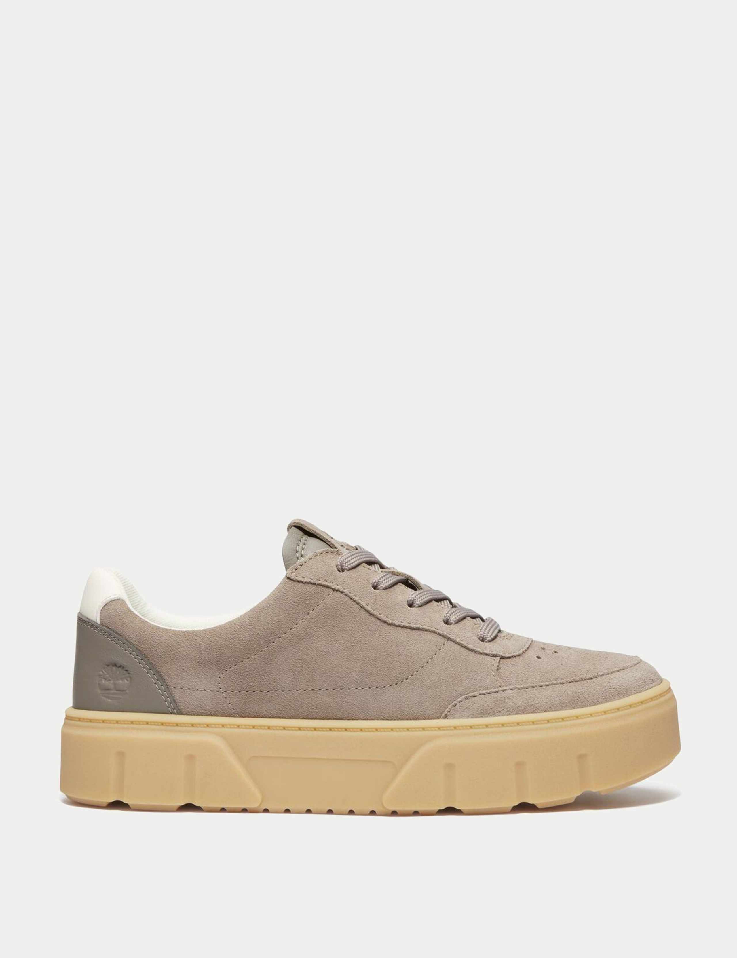 Laurel Court Leather Flatform Trainers 1 of 7