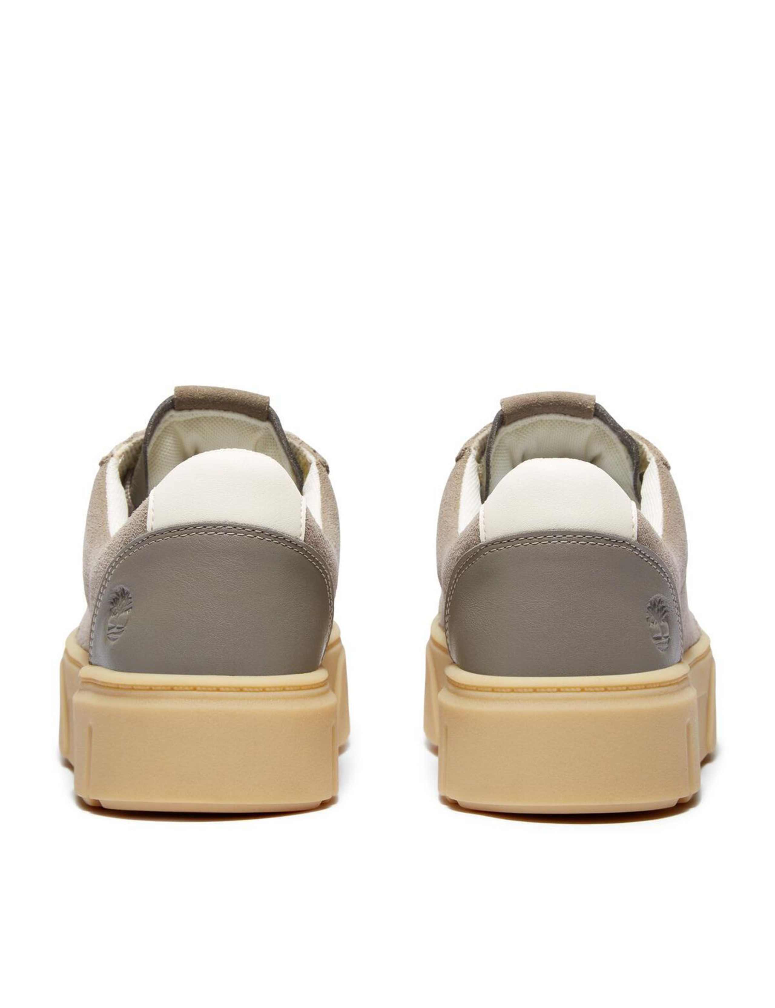 Laurel Court Leather Flatform Trainers 2 of 7