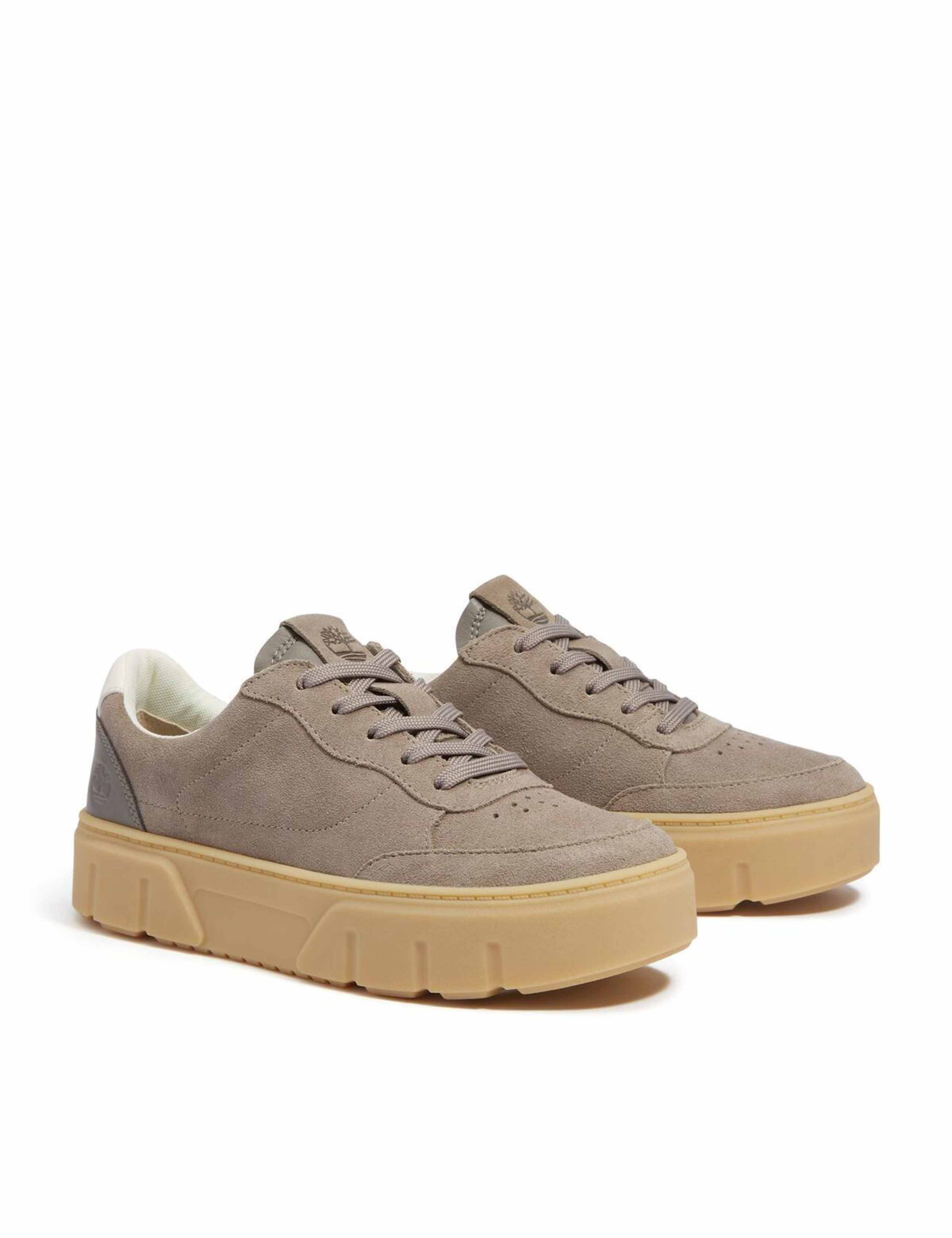 Laurel Court Leather Flatform Trainers 3 of 7