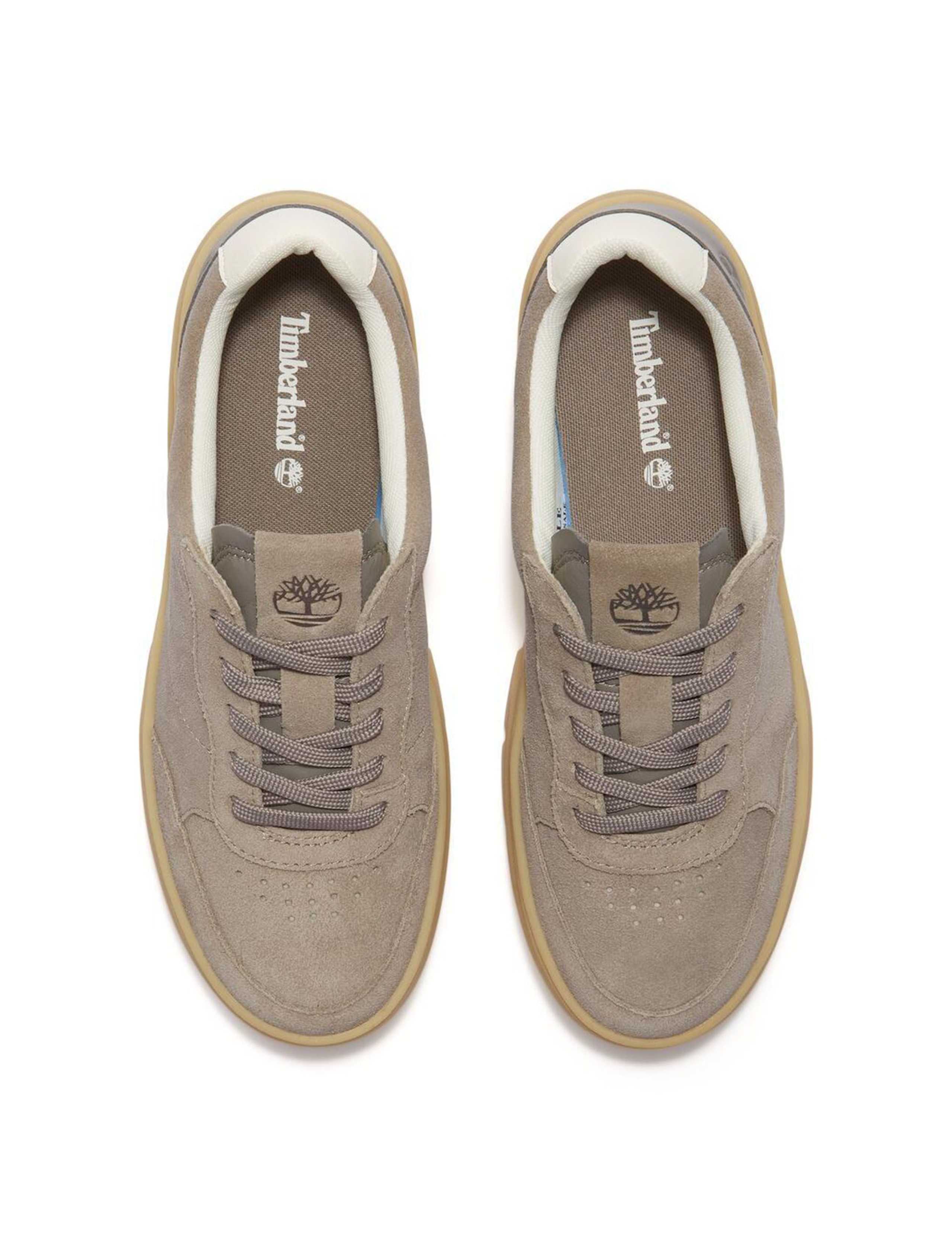 Laurel Court Leather Flatform Trainers 4 of 7