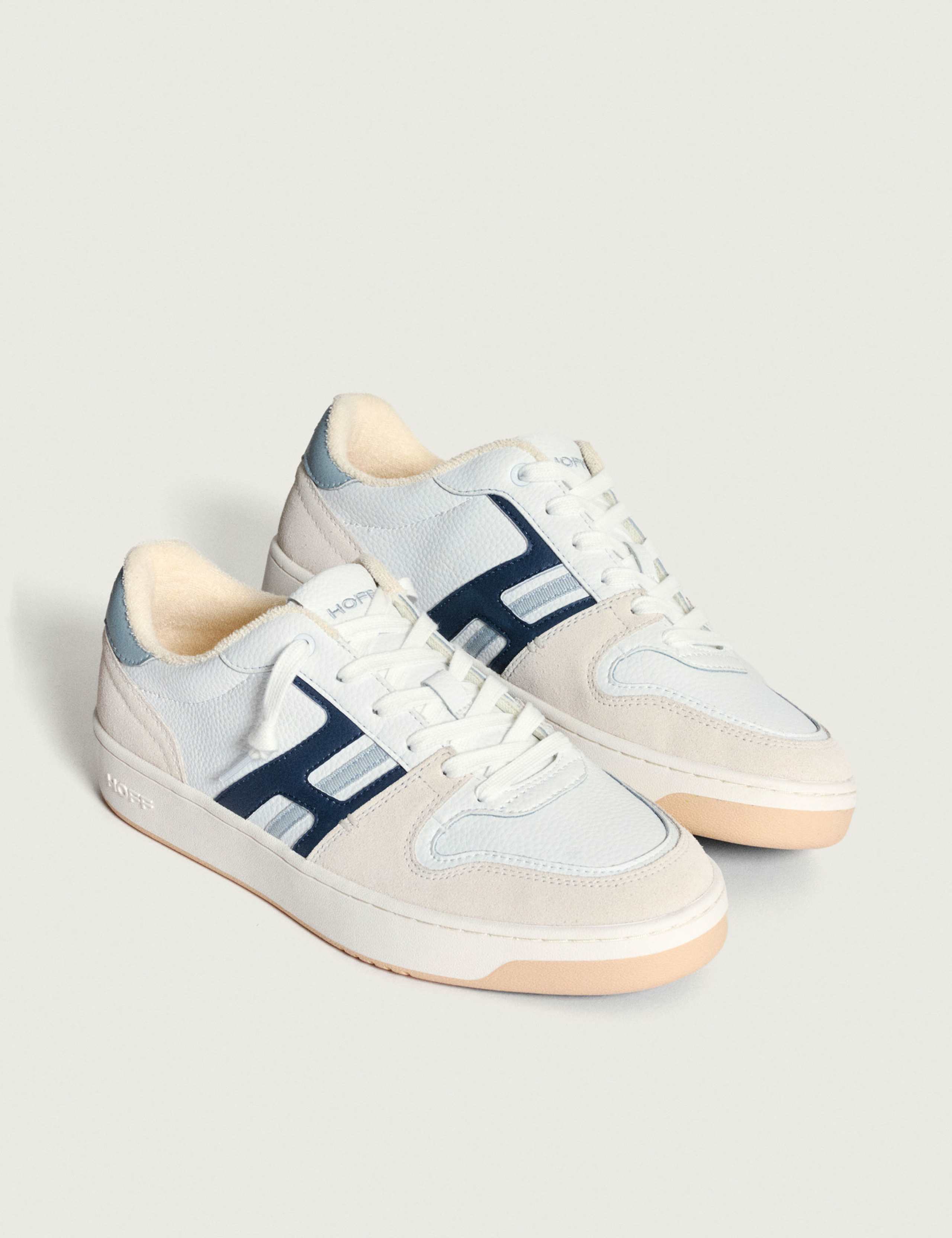 Suede Lace Up Trainers 2 of 4
