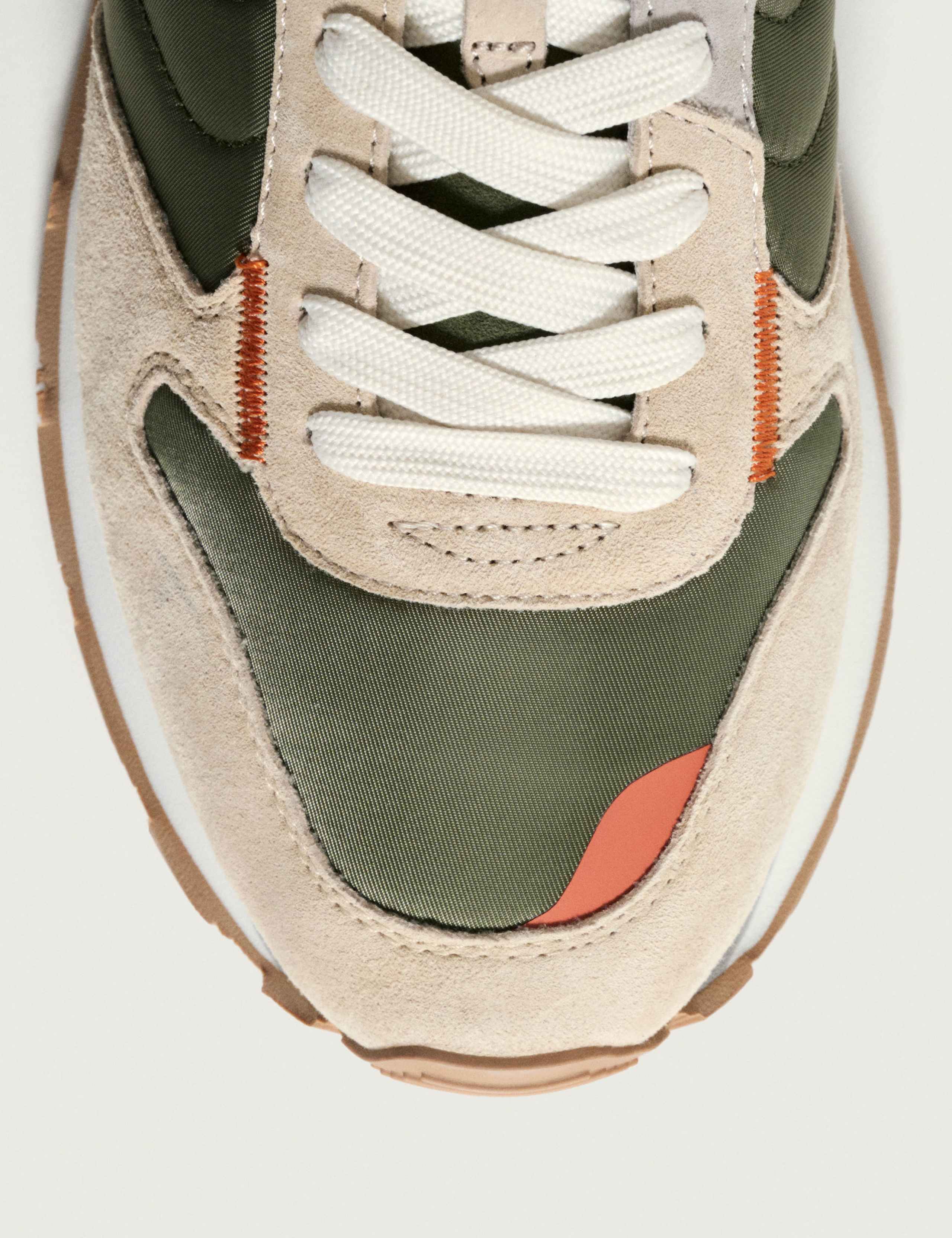 Leather Lace Up Trainers 4 of 6