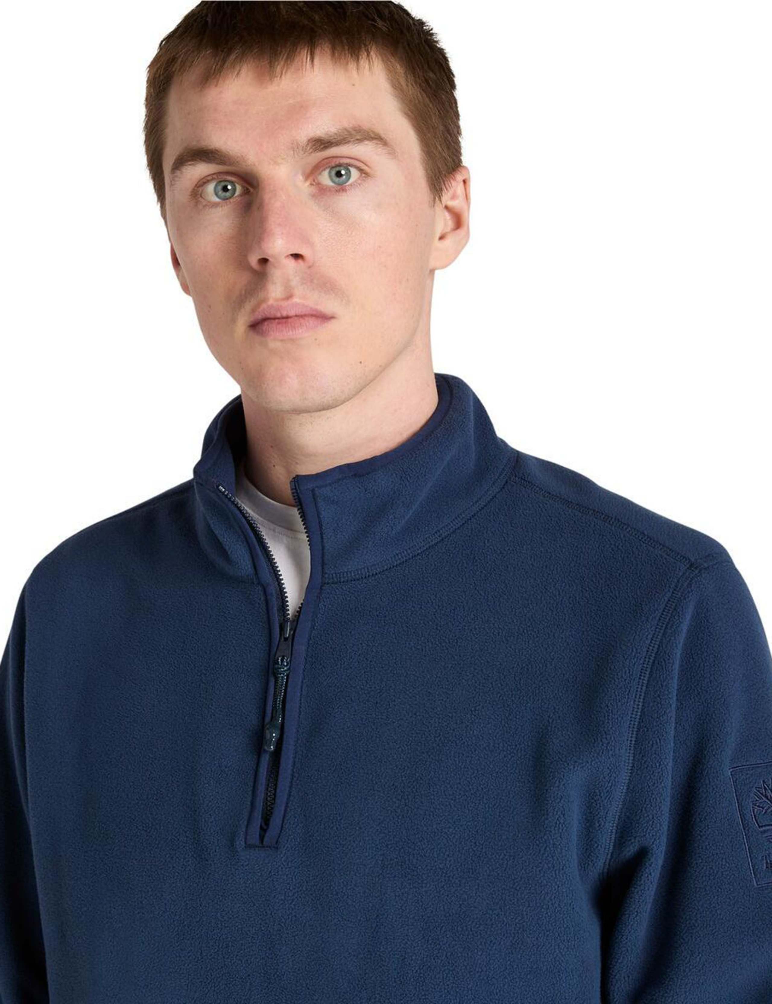 Polar Fleece Funnel Neck Half Zip Fleece 3 of 4