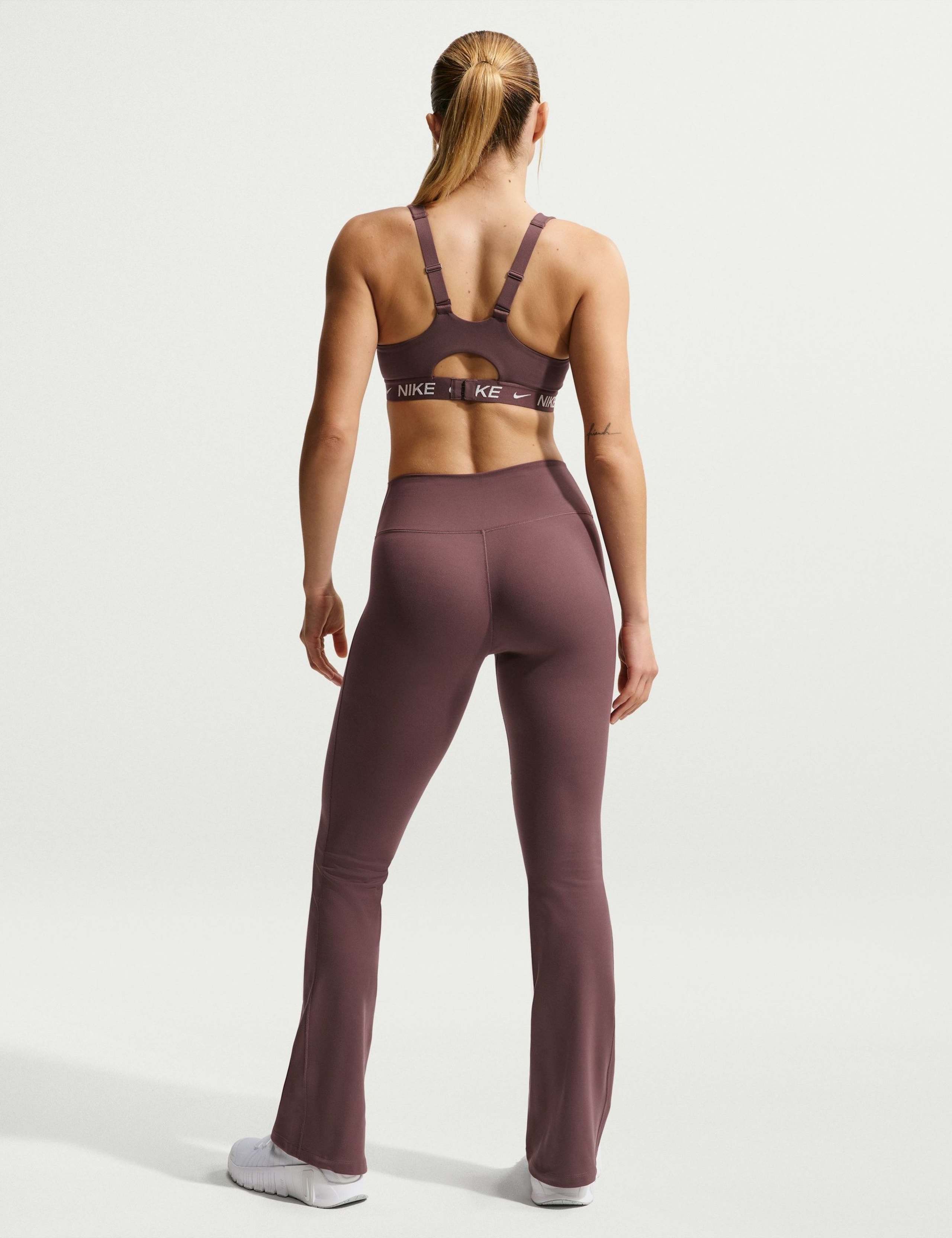 One High Waisted Flared Leggings 3 of 6