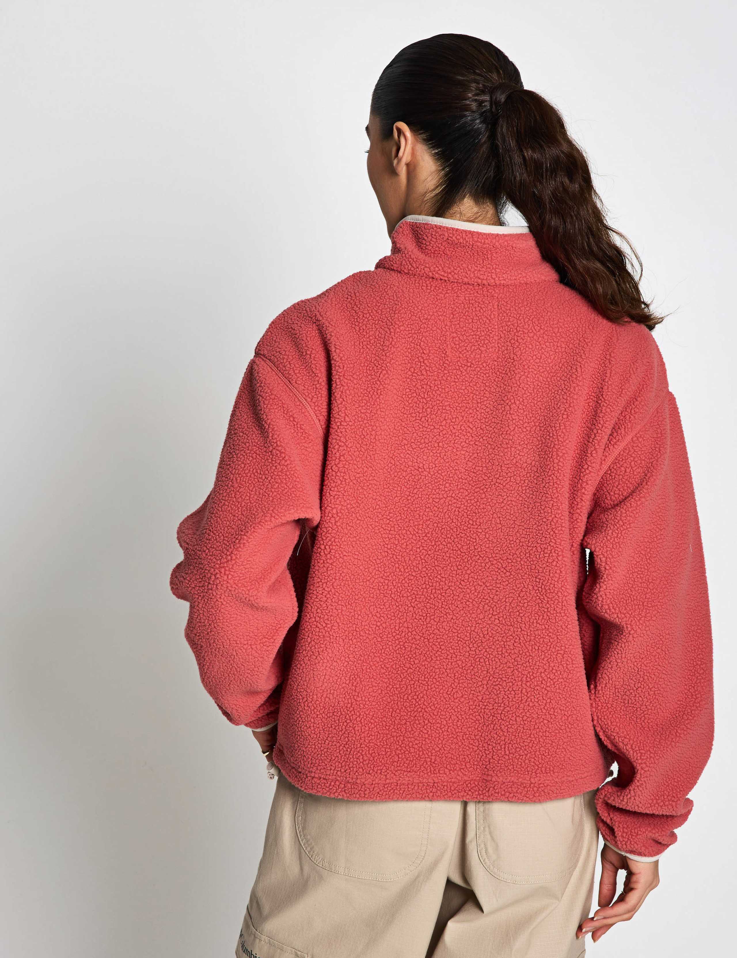 Helvetia Funnel Neck Fleece Sweatshirt 3 of 6