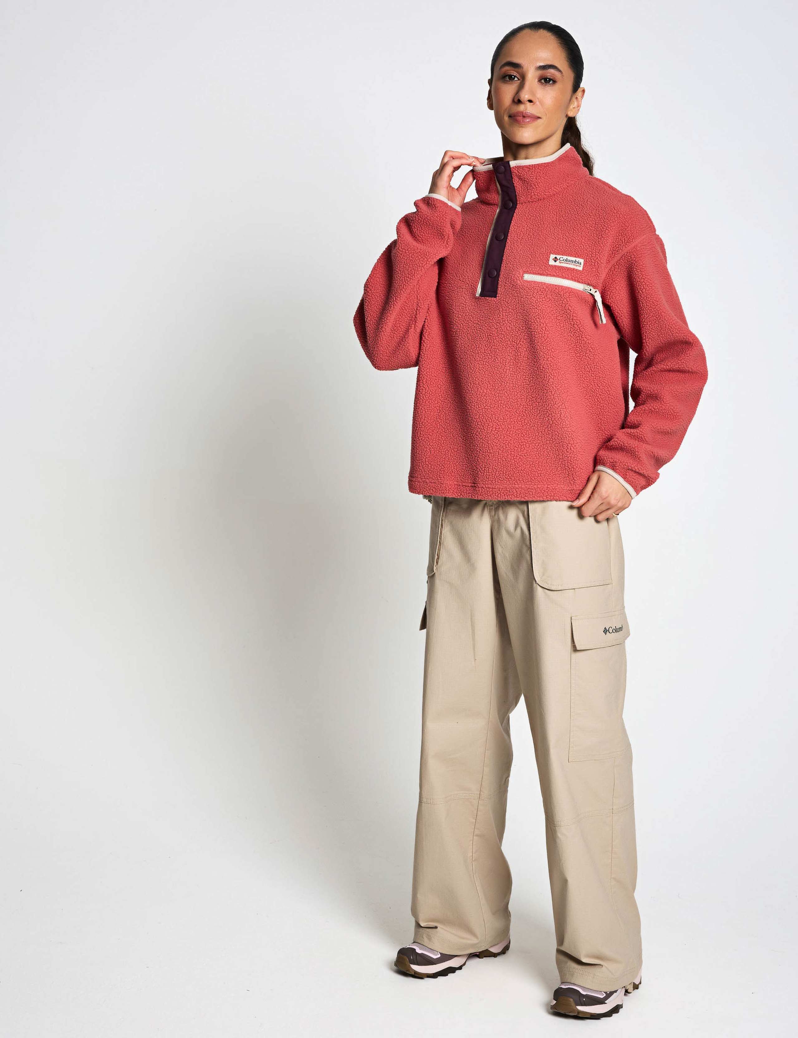 Helvetia Funnel Neck Fleece Sweatshirt 4 of 6