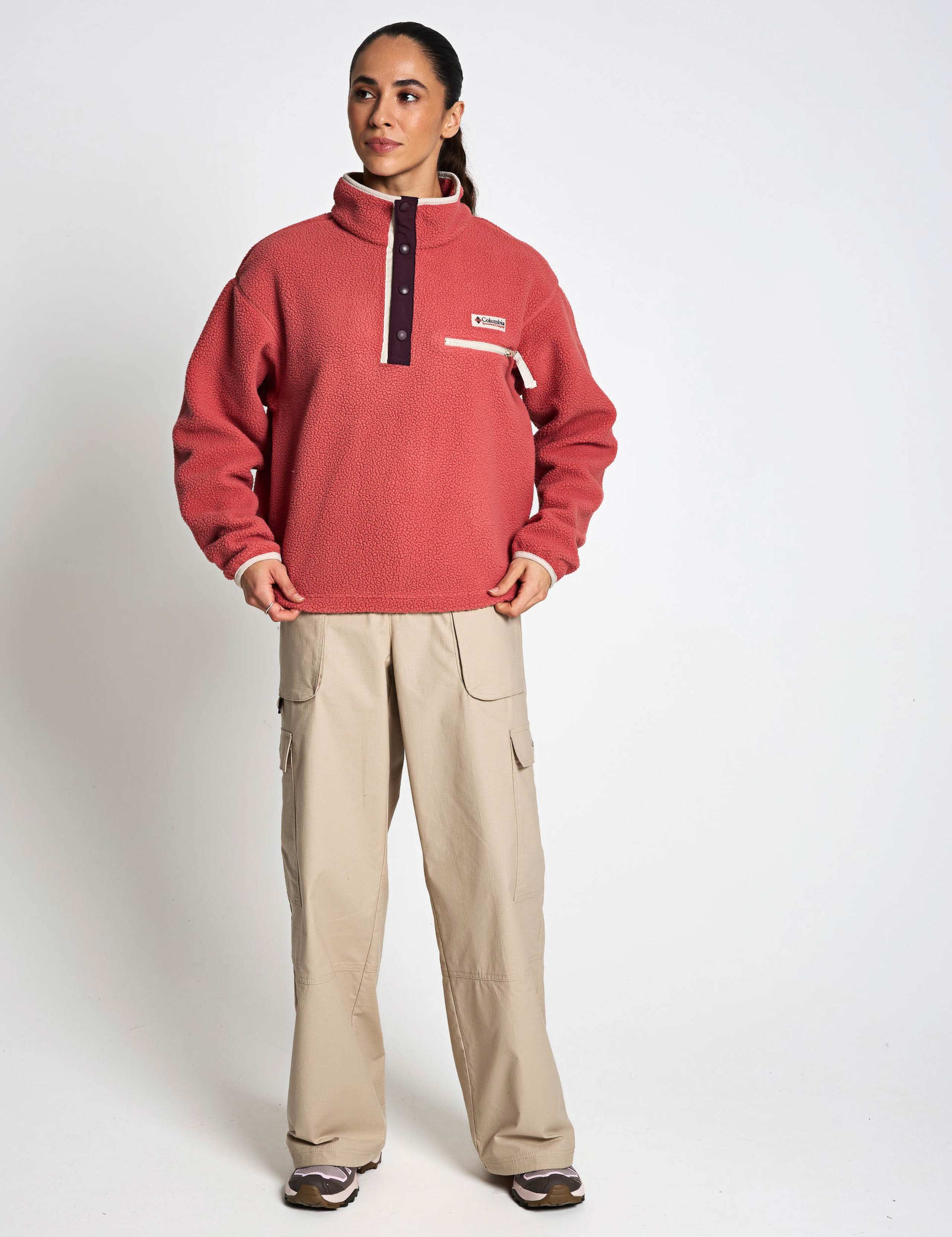 Helvetia Funnel Neck Fleece Sweatshirt 5 of 6