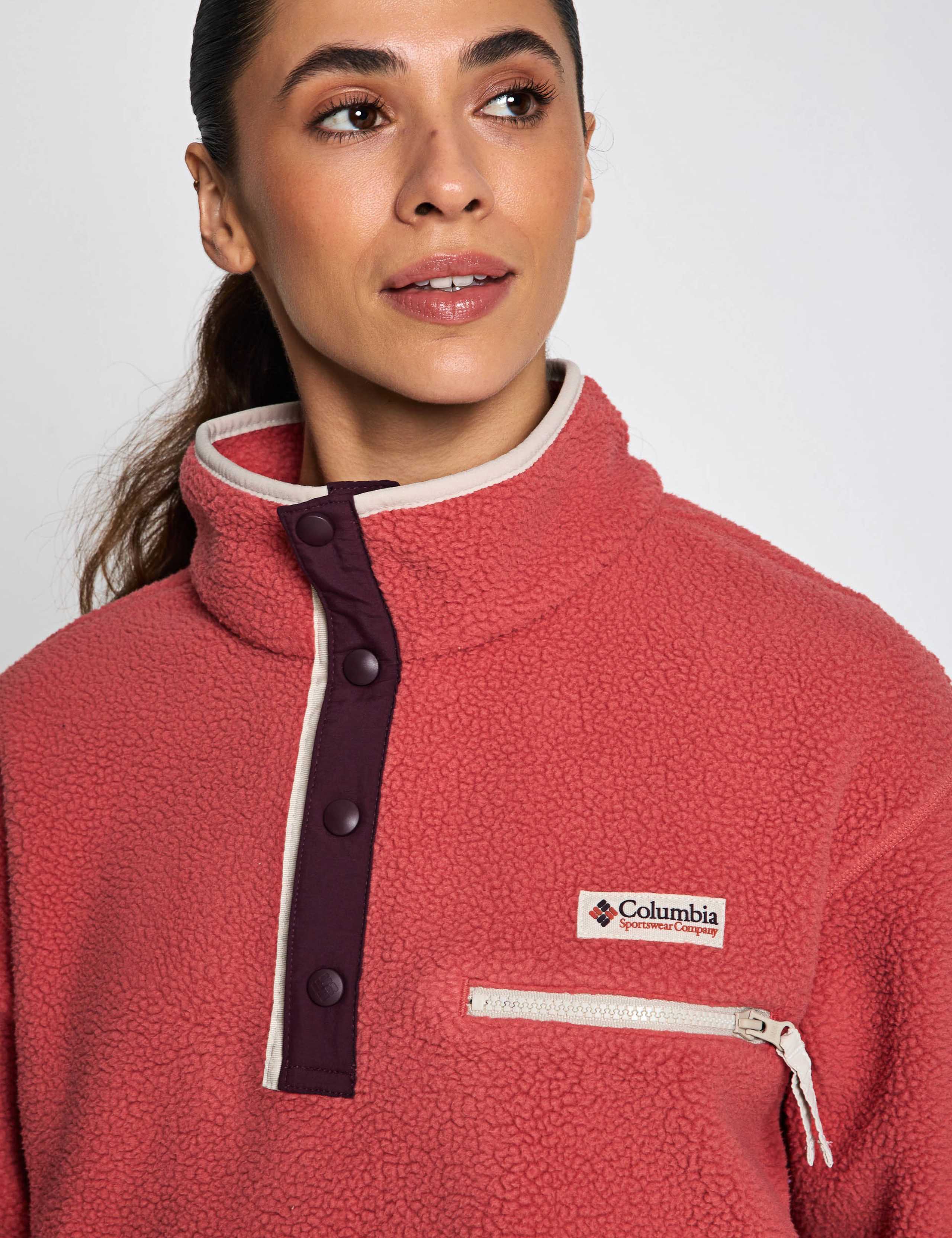 Helvetia Funnel Neck Fleece Sweatshirt 6 of 6