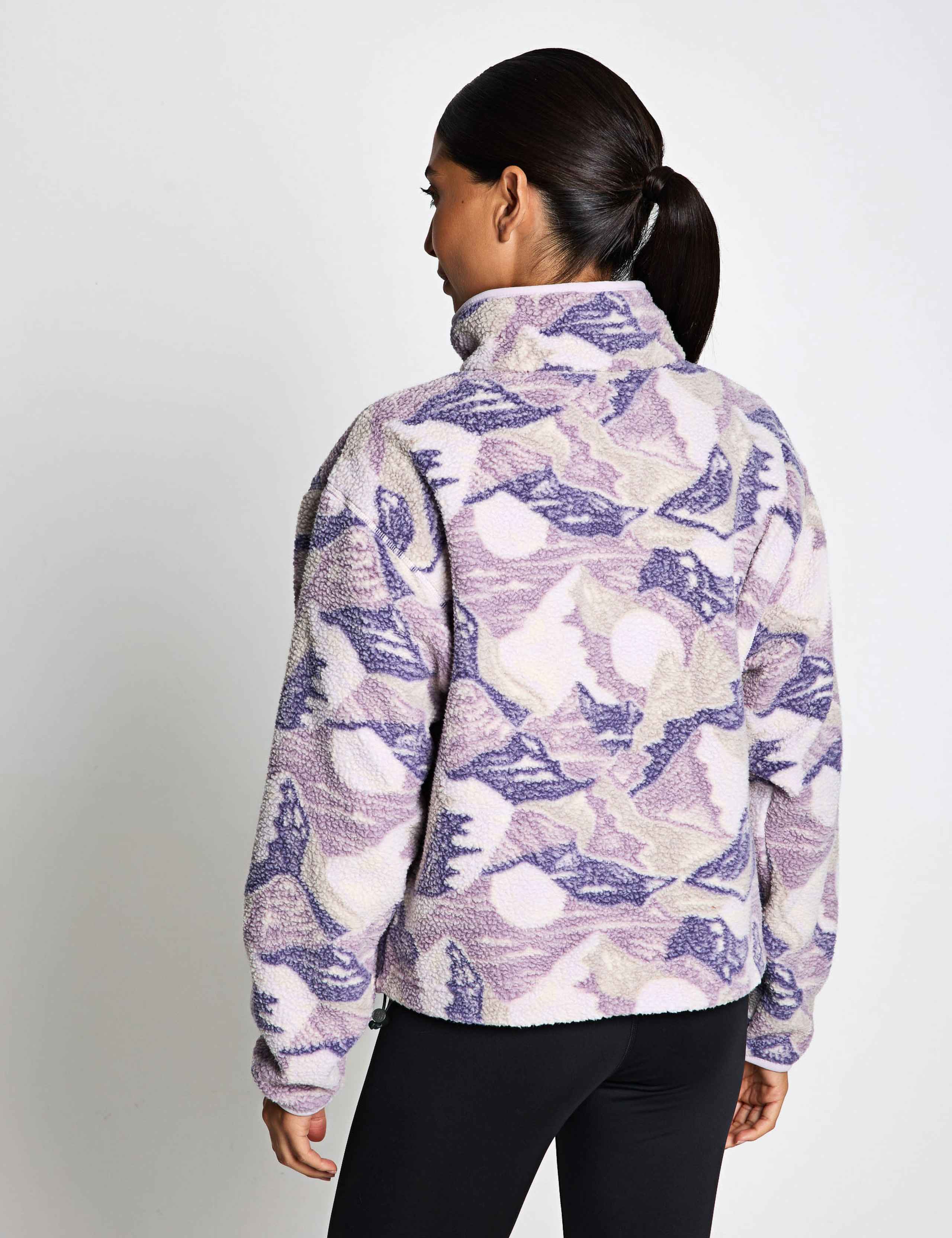 Helvetia Funnel Neck Fleece Sweatshirt 3 of 6