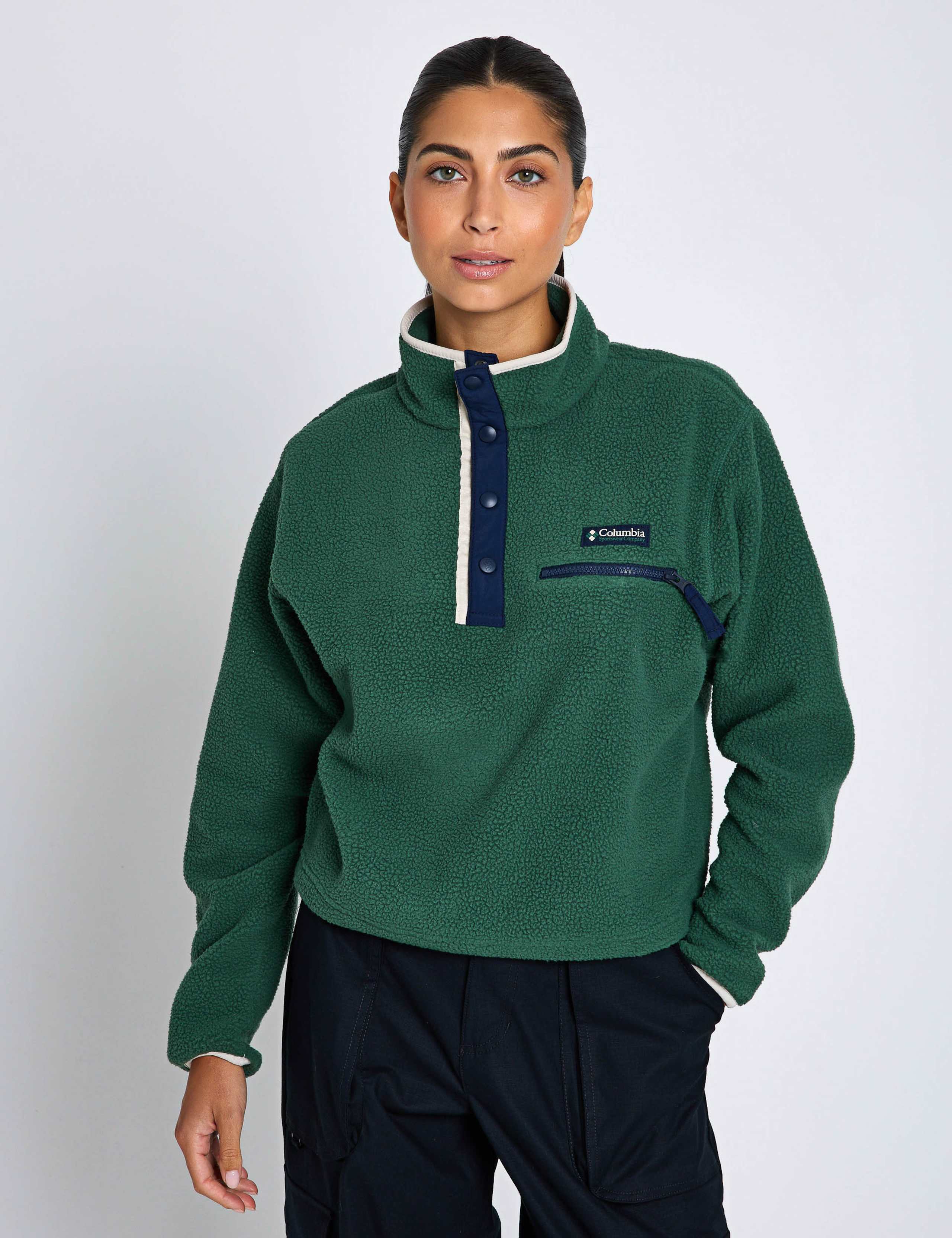 Helvetia Funnel Neck Fleece 1 of 4